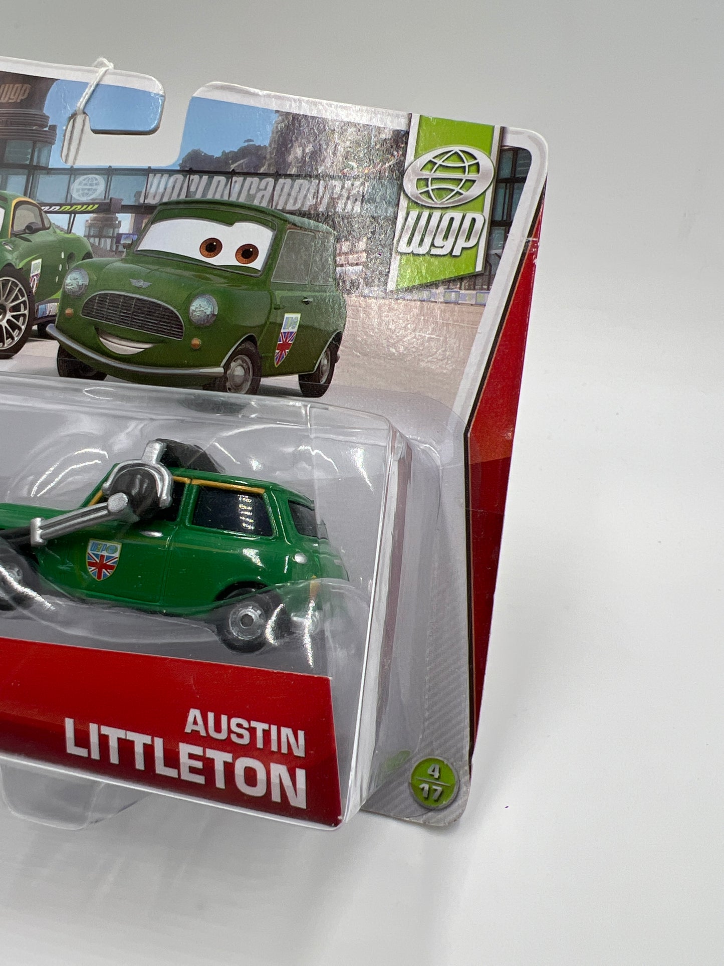 Disney Pixar Cars WGP 2 Pack Nigel Gearsley & Austin Littleton Card Not Perfect