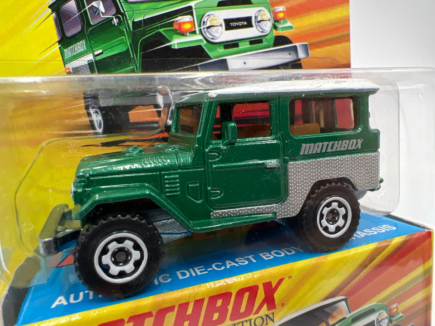 Matchbox Lesley Edition 68 Toyota Land Cruiser FJ40 Green