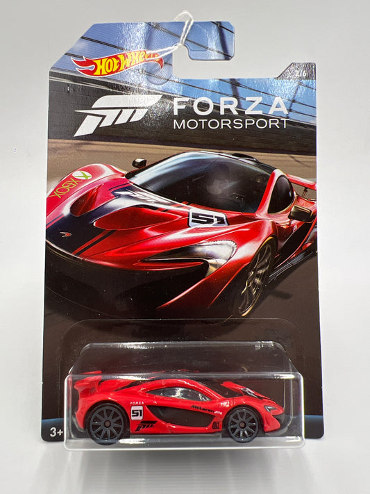Hot Wheels Forza Motorsport #2 McLaren P1 Red 154C