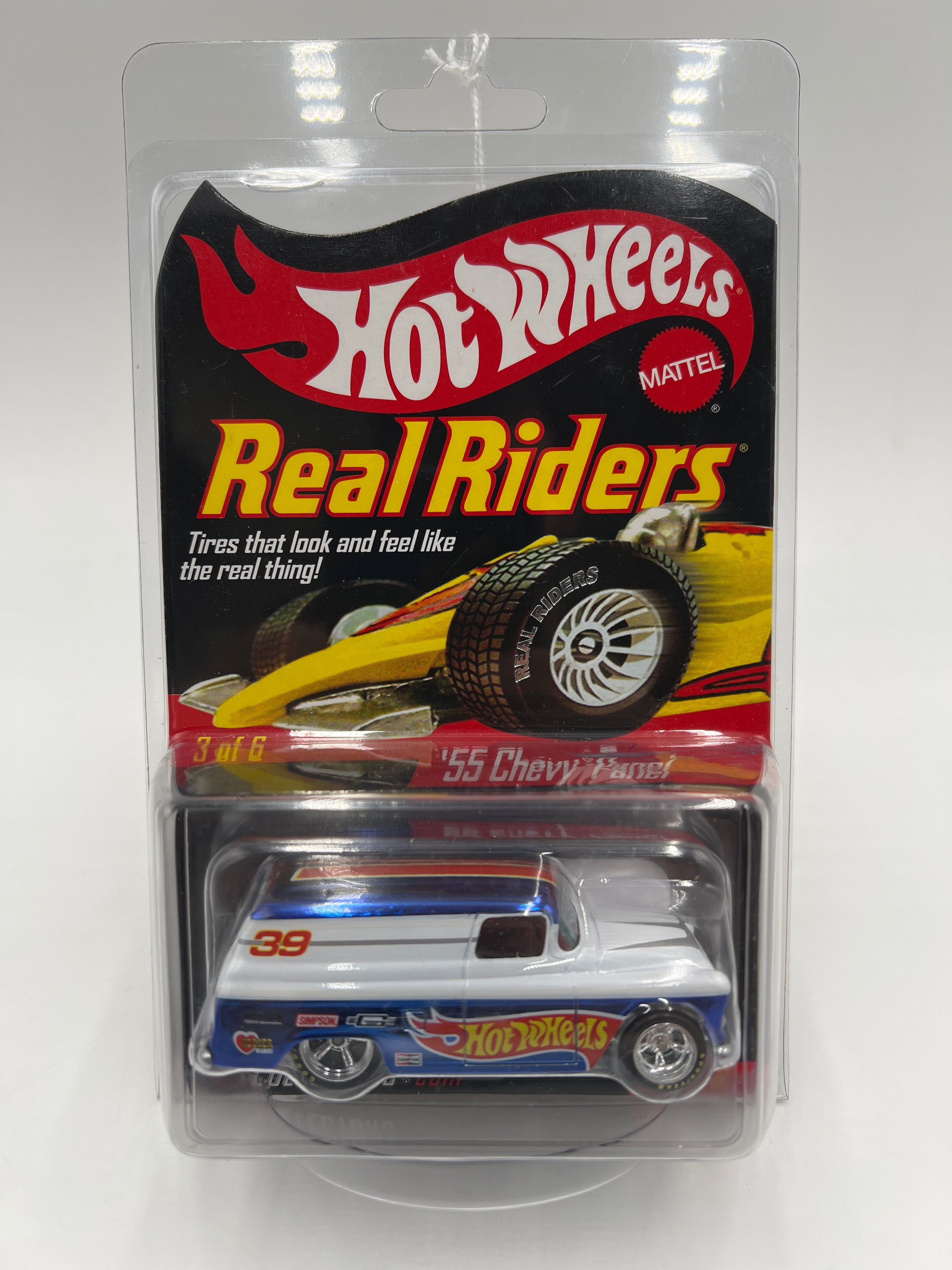 Hot Wheels RLC Real Riders Series 6 #4690/11000 55 Chevy Panel W