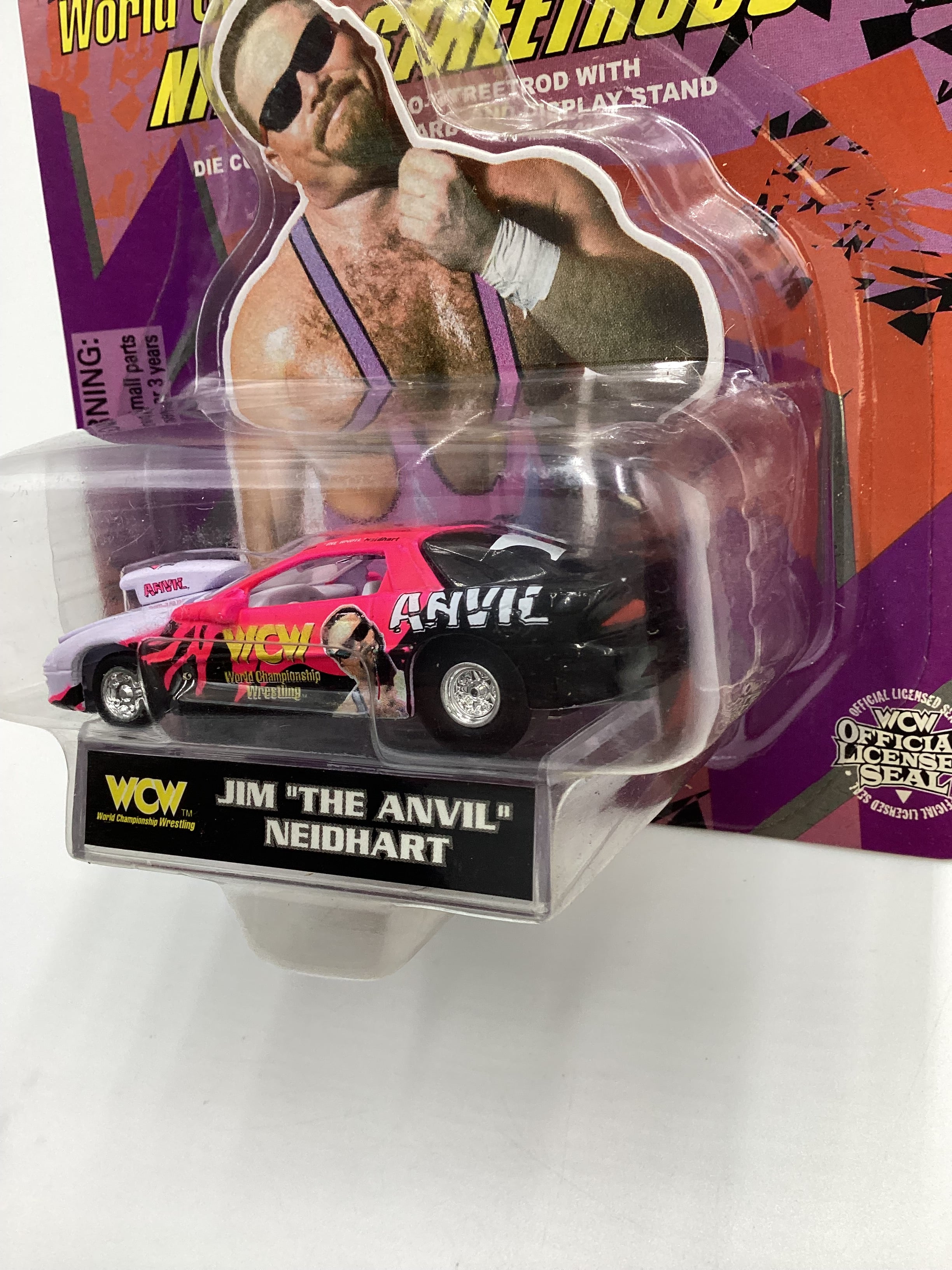 Racing Champions WCW Nitro Streetrods Jim The Anvil Neidhart 96