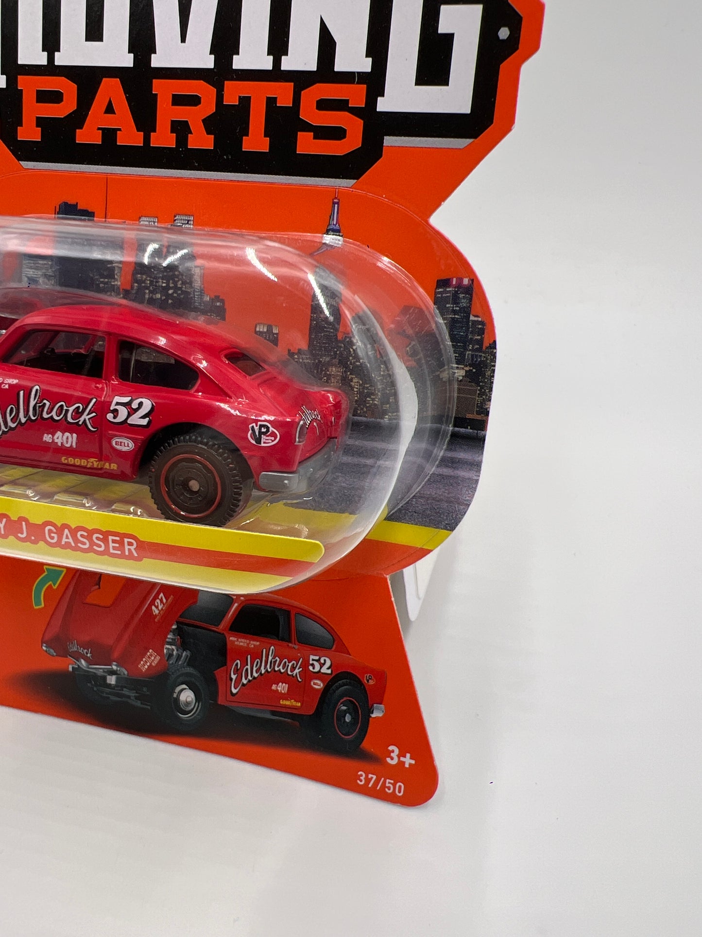 Matchbox Moving Parts #37 Henry J Gasser Edelbrock Red