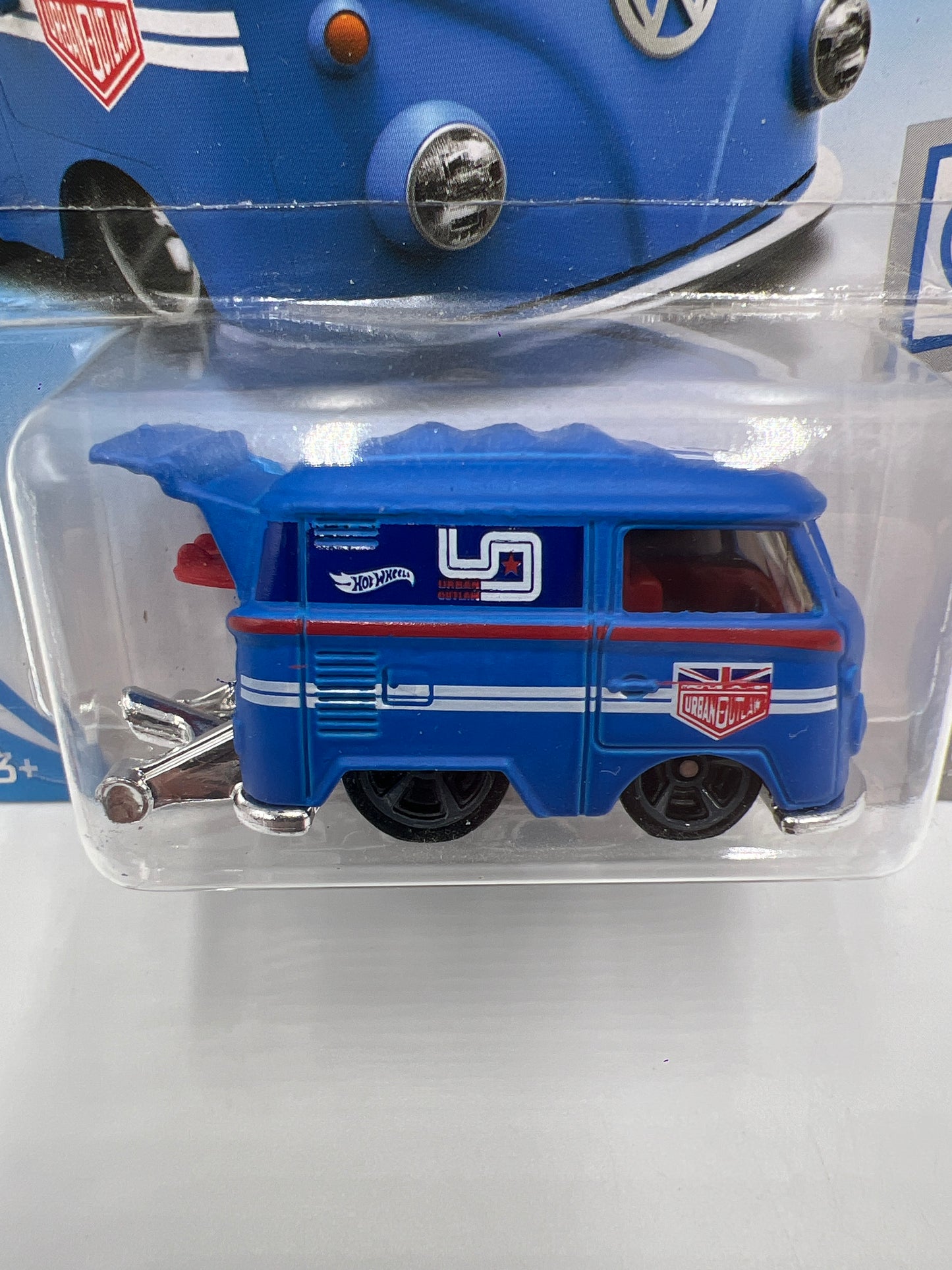 2019 Hot Wheels Volkswagen #136 Kool Kombi Blue Magnus Walker 97F