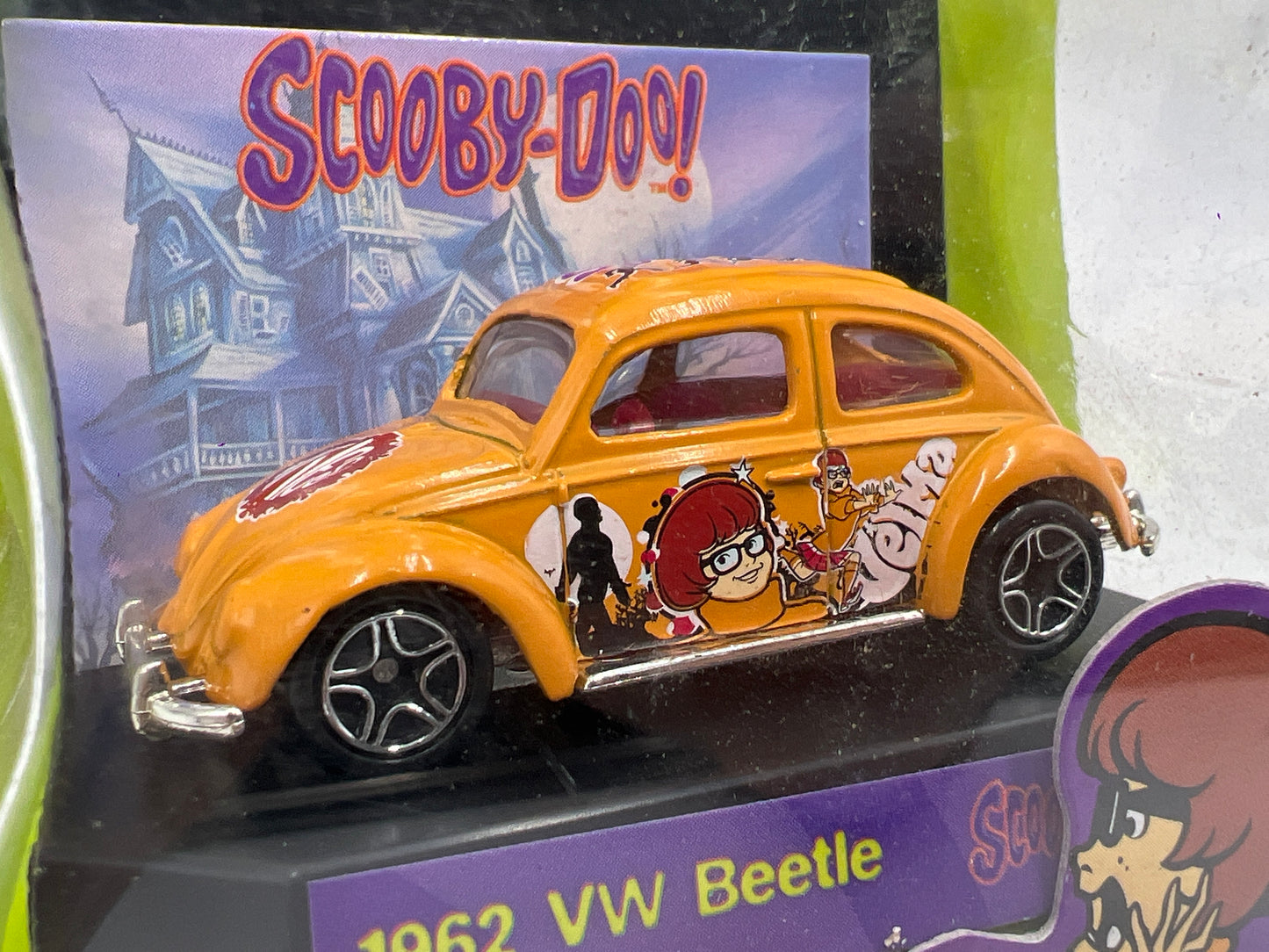 Matchbox Collectibles Scooby-Doo 1962 VW Beetle Orange Velma Blister Not Perfect SR