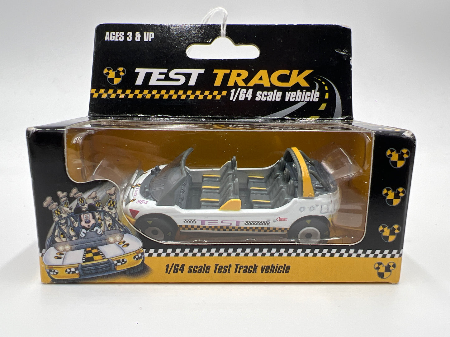 Walt Disney World Exclusive 1/64 Scale Test Track Vehicle White