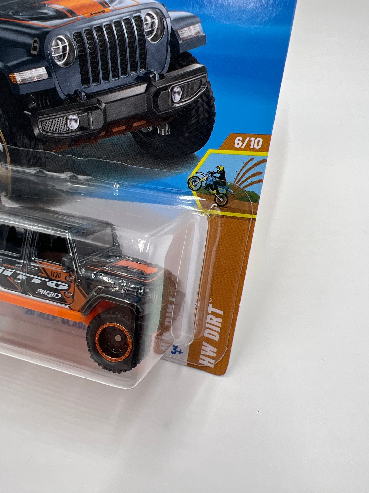2025 Hot Wheels F Case Super Treasure Hunt #130 20 Jeep Gladiator Nitto W/Protector