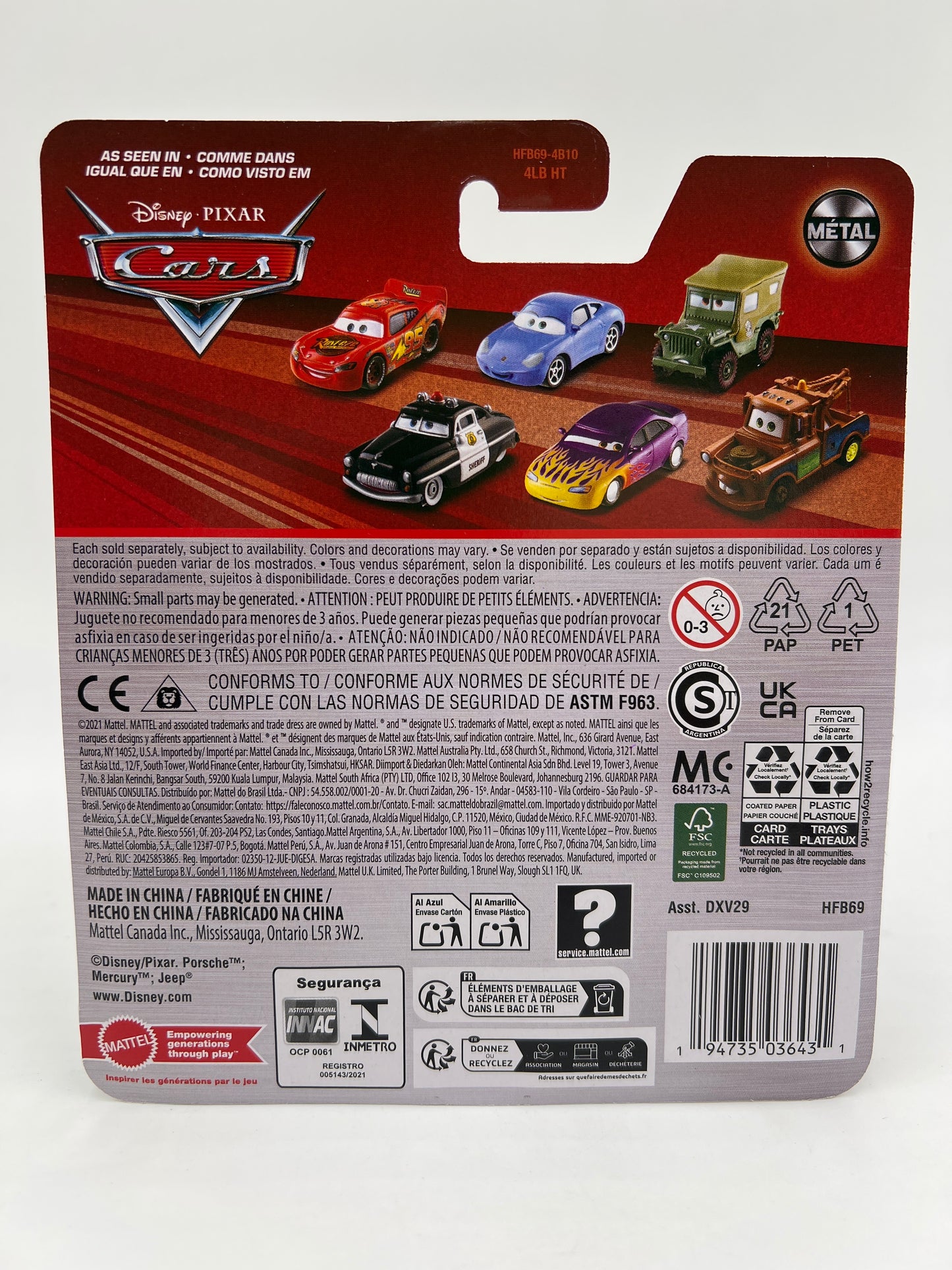 Disney Pixar Cars Transforming Lightning McQueen 140D