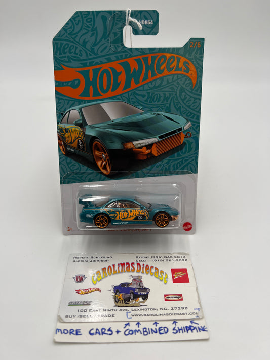 2024 Hot Wheels 56th Anniversary Pearl and Chrome #2 Nissan Silvia S14 Drift 155A