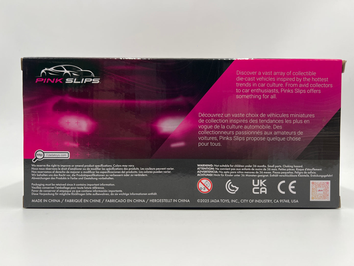 Jada Pink Slips 1/24 Chase Ghostbusters Ecto-1 Pink