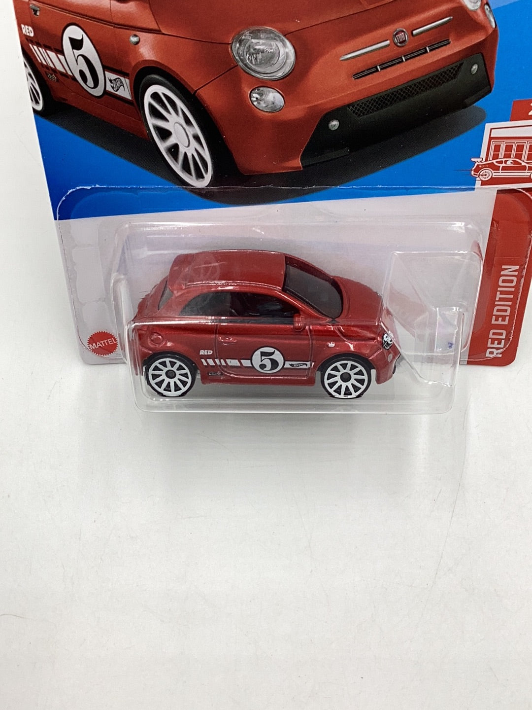 Hot Wheels Target Red #22 Fiat 500e