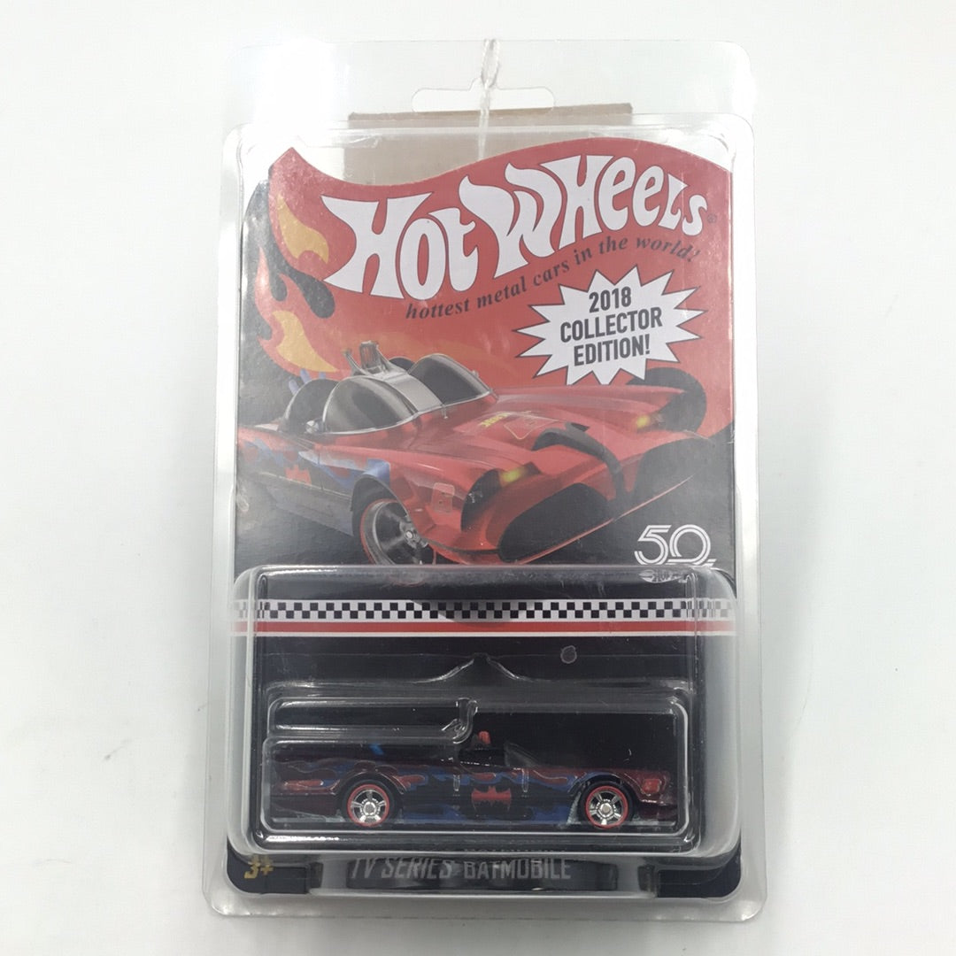 2018 Mail In Hot wheels 1966 TV Series Batmobile with Protector