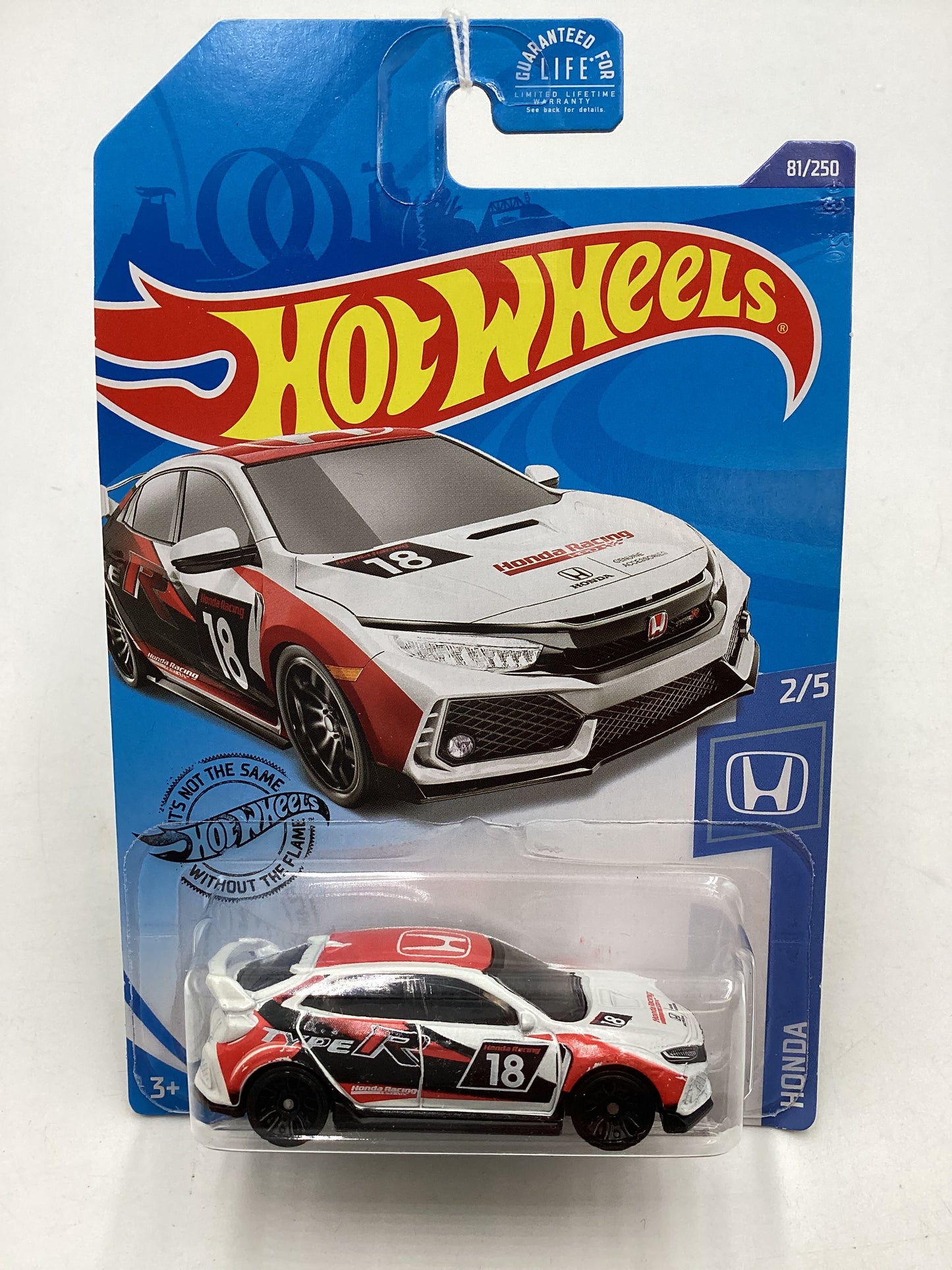 2020 Hot wheels #81 2018 Honda Civic Type R 77C