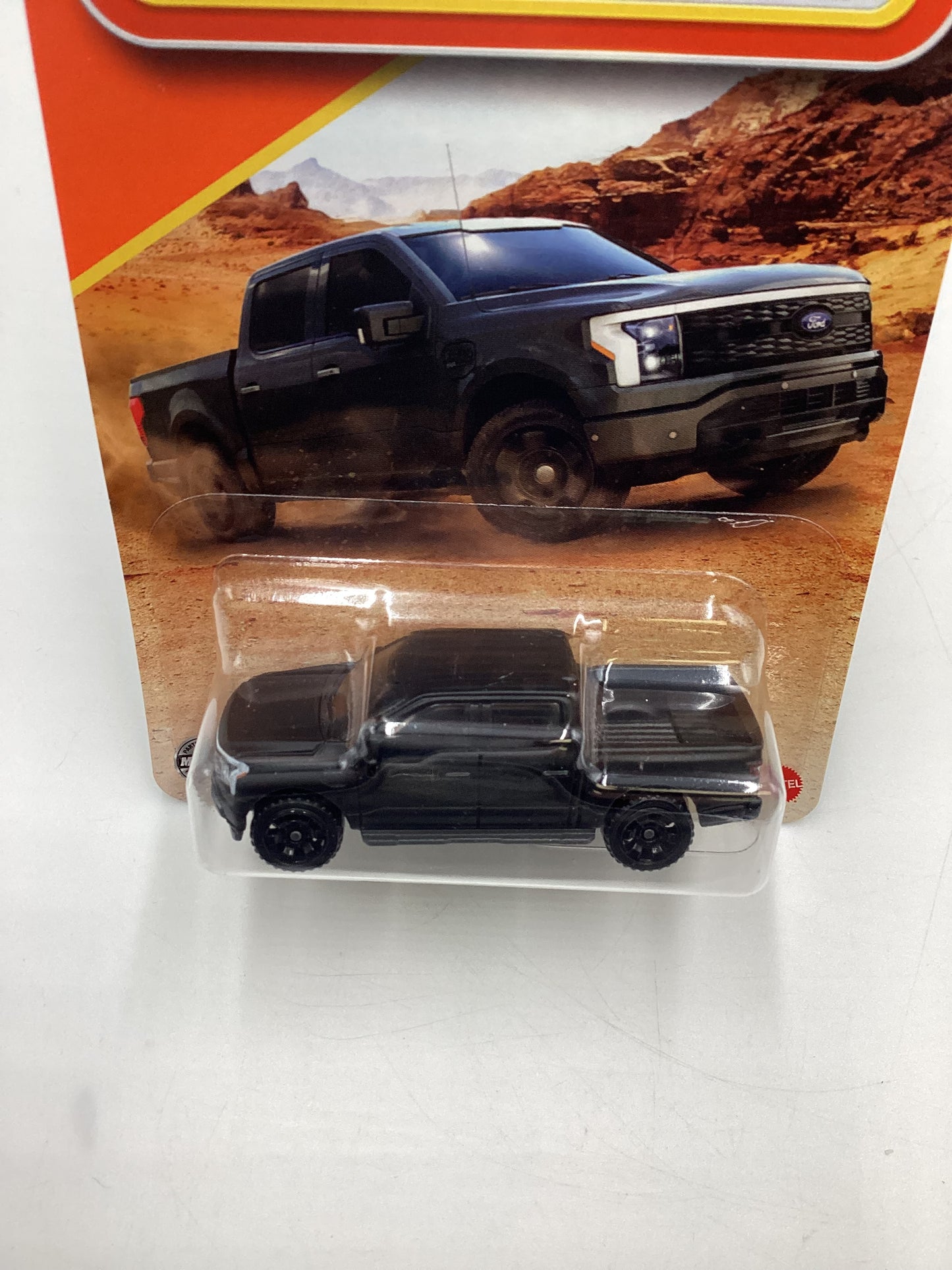 2025 Matchbox #28 2022 Ford F-150 Lightning Matte Black