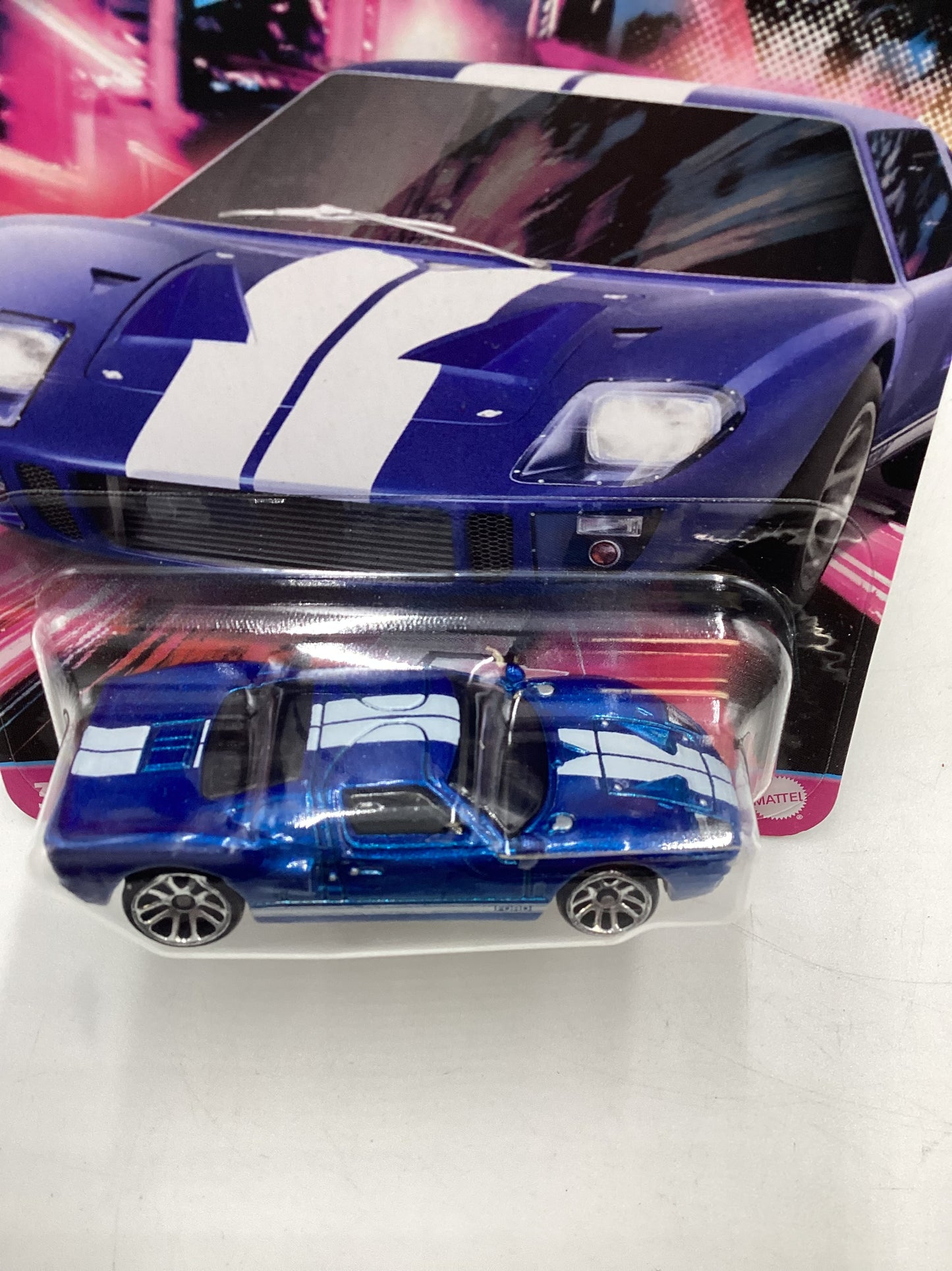 2024 Hot Wheels Fast and Furious Women of Fast #4 Ford GT40 Blue