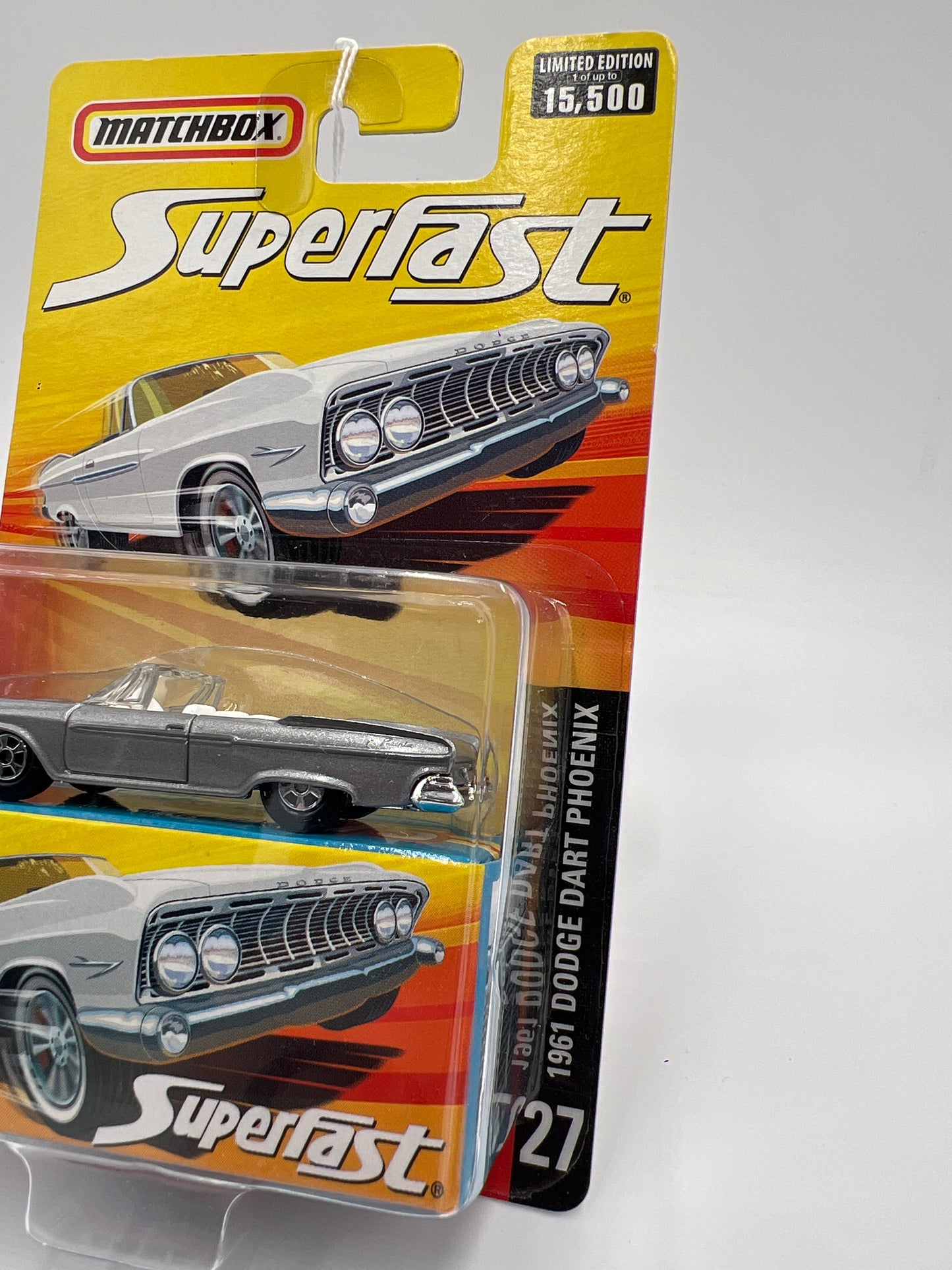 Matchbox Superfast #27 1961 Dodge Dart Phoenix Silver 173D
