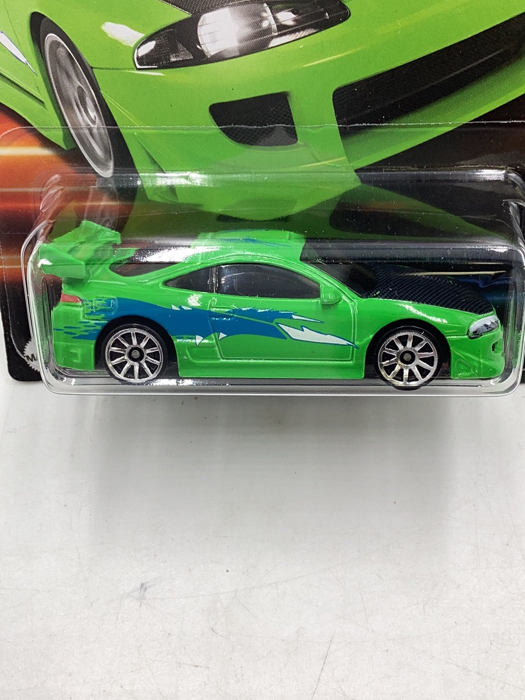 Hot Wheels Fast & Furious Series 1 95 Misubishi Eclipse with protector