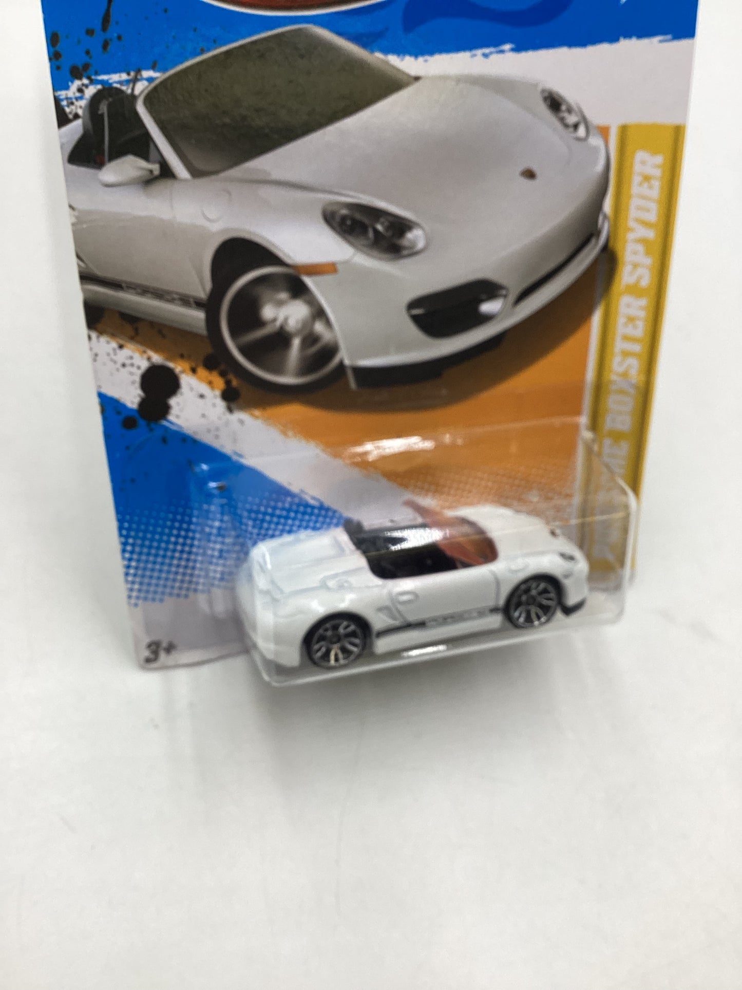 2012 Hot Wheels #26 Pink Windshield Porsche Boxster Spyder