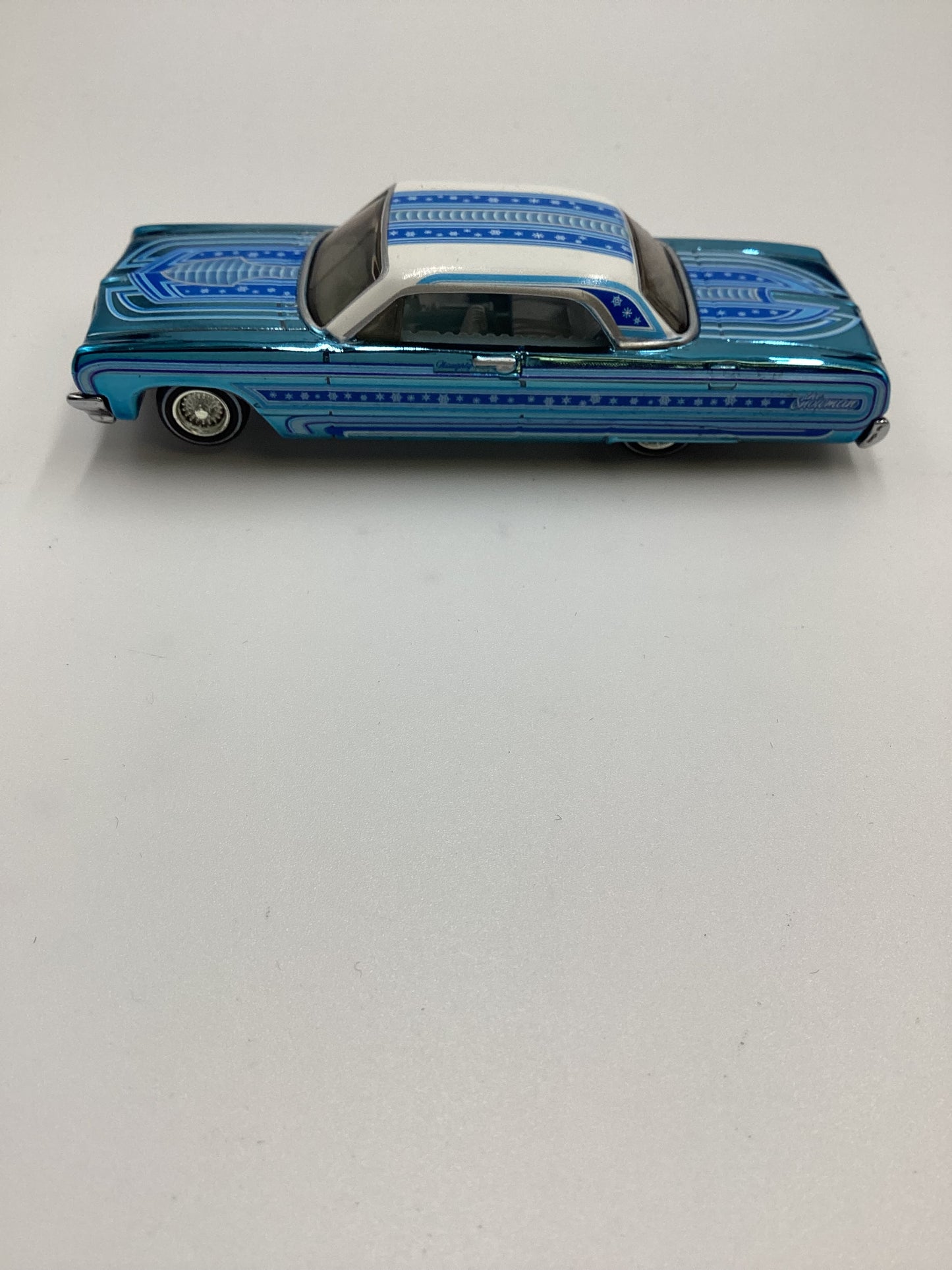 2021 Hot Wheels RLC #23717/30000 64 Chevy Impala Blue Snowman