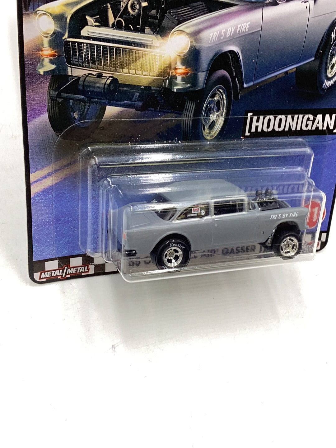 Hot Wheels Boulevard #11 55 Chevy Bel Air gasser Hoonigan