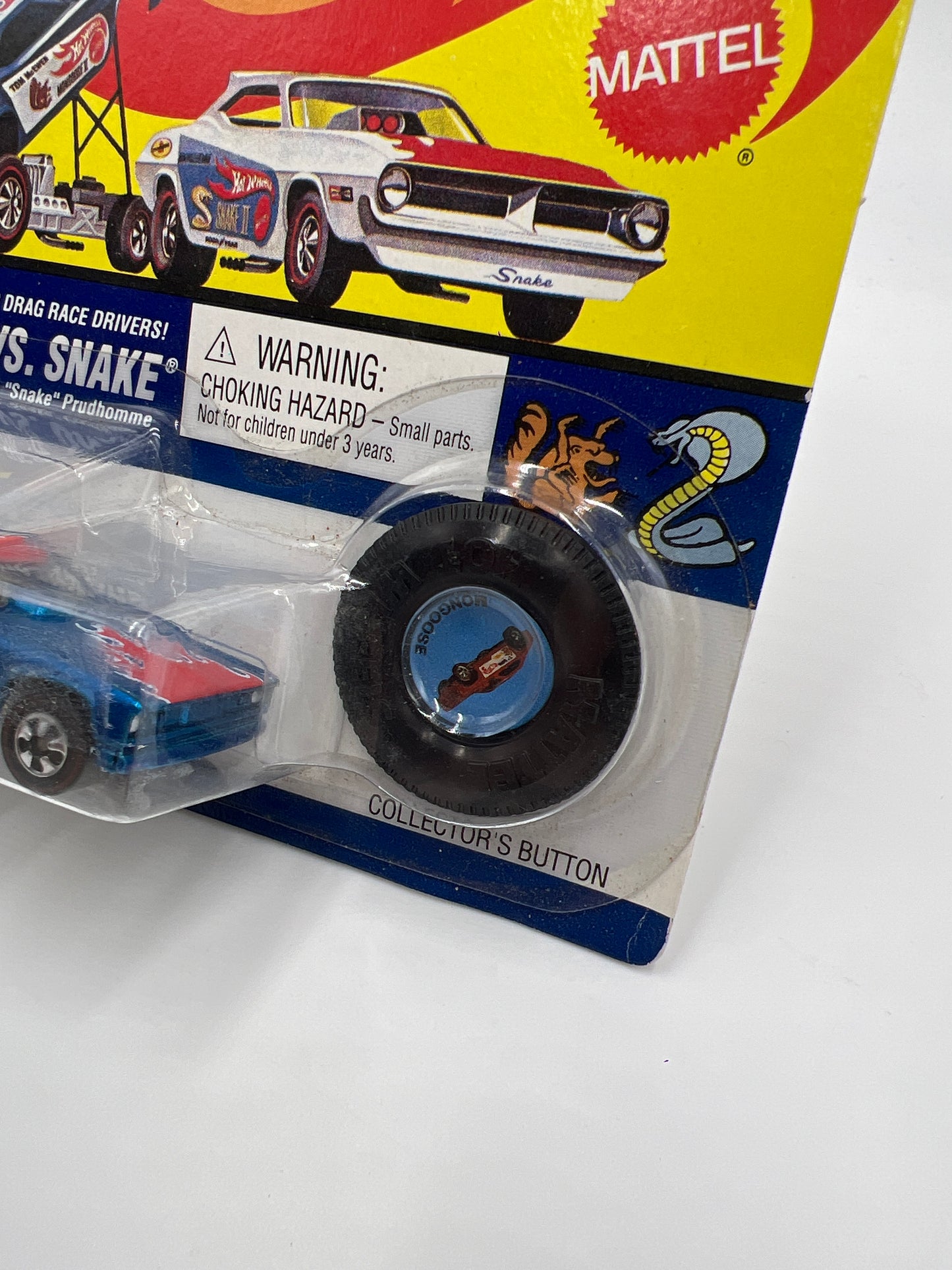 Hot Wheels Vintage Collection Mongoose Vs. Snake Tom McEwen Mongoose Blue
