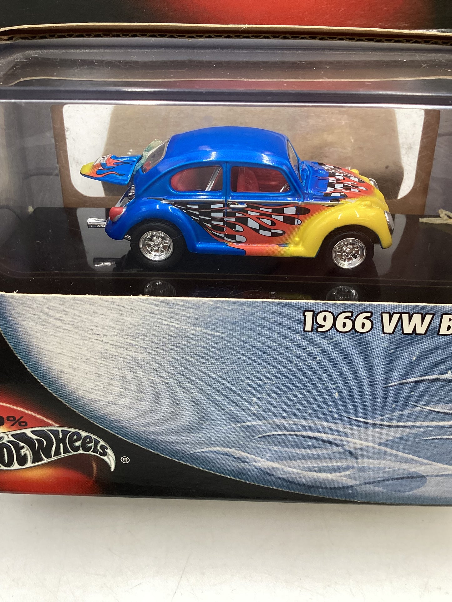 Hot Wheels 100% Black Box VW Bug Blue