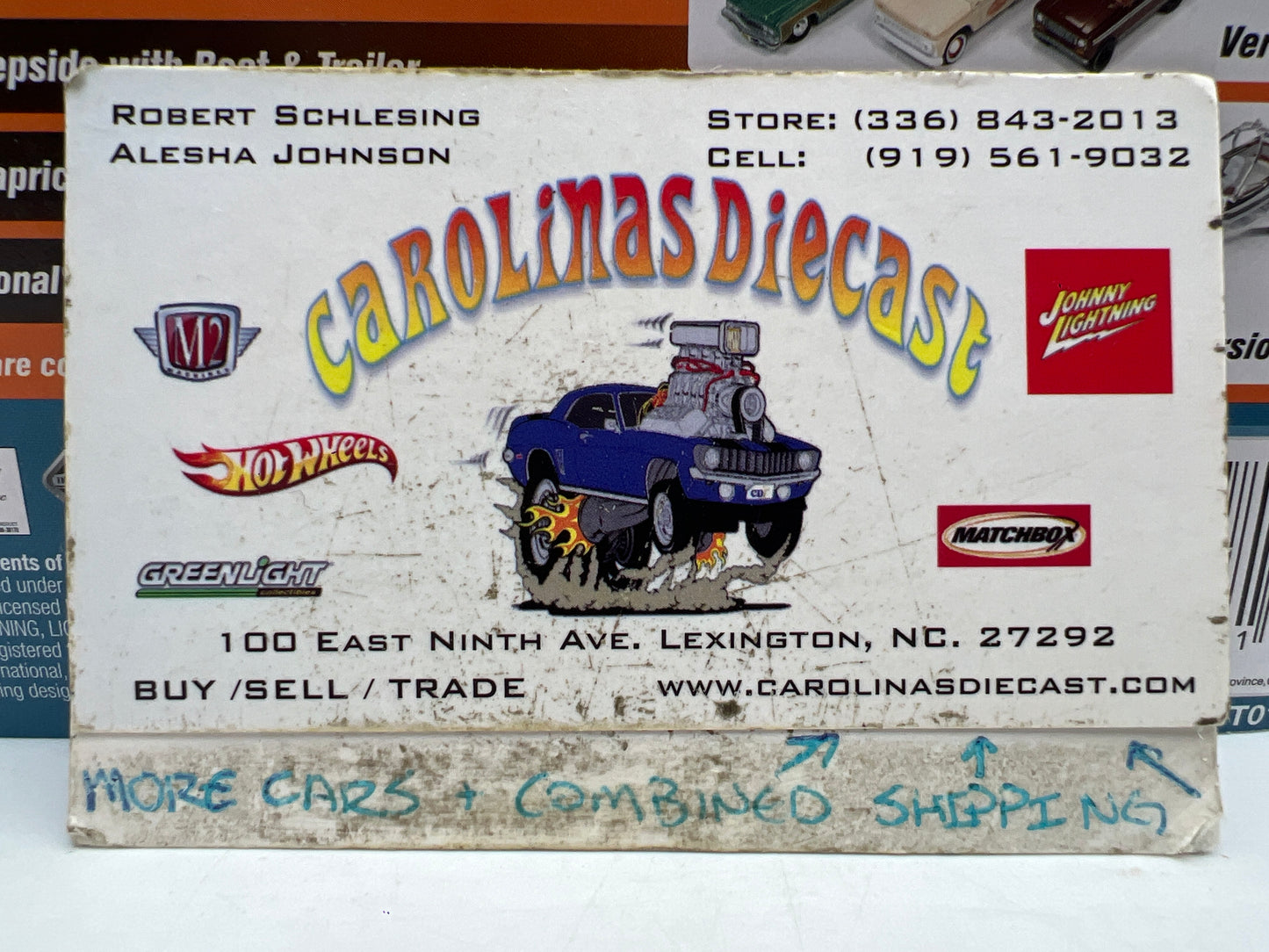 Johnny Lightning White Lightning CHASE Truck And Trailer 2005 Cadillac Escalade W/Camper