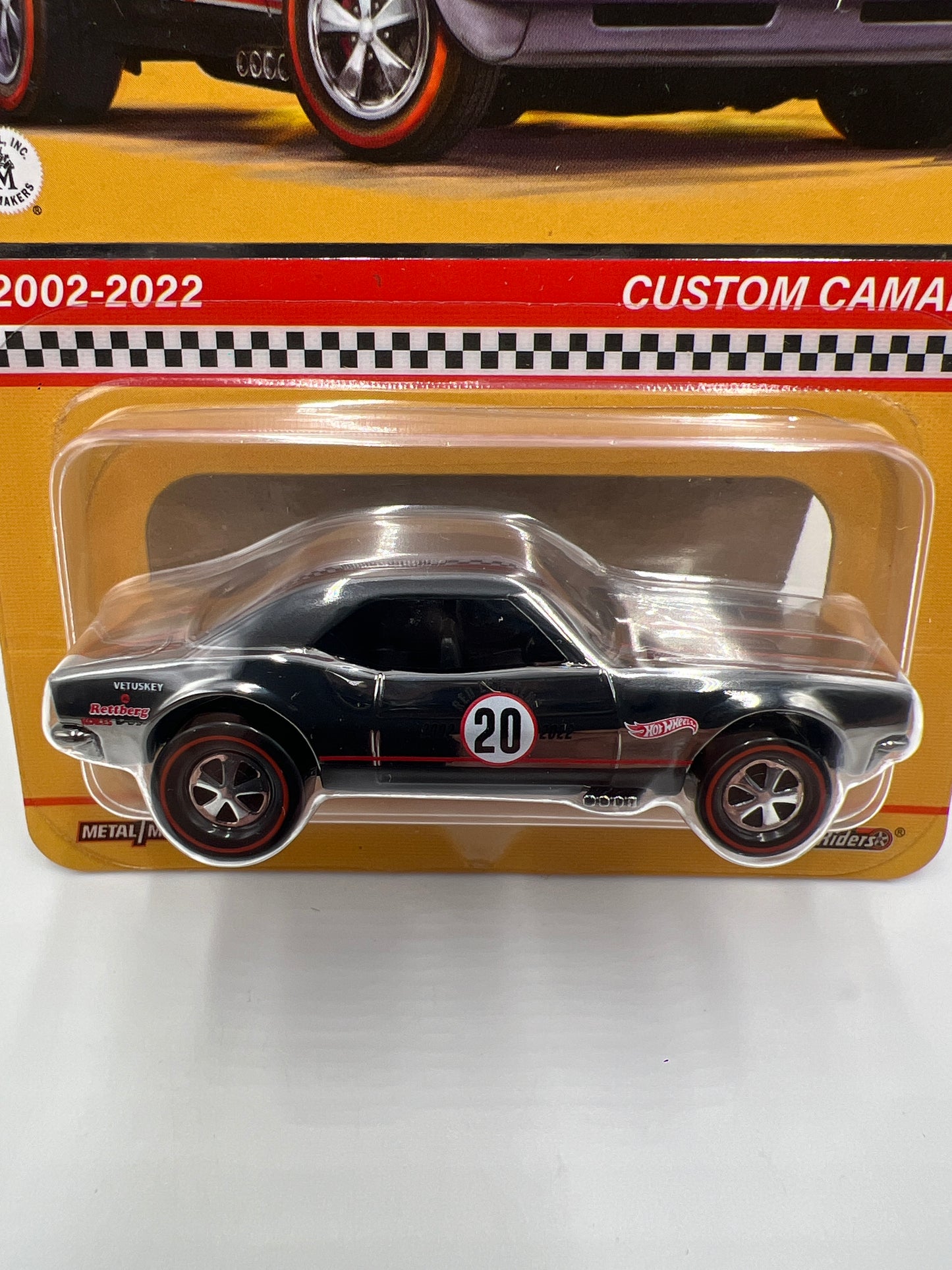 2022 Hot Wheels RLC 2002-2022 Custom Camaro W/Protector
