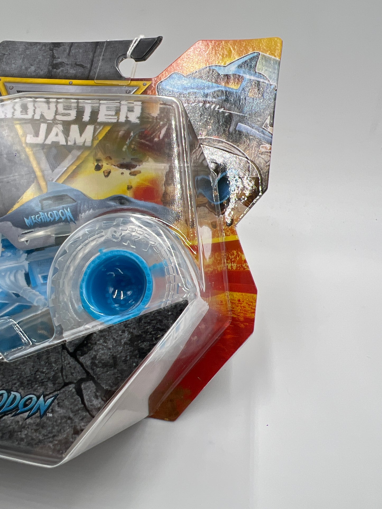 Monster Jam Series 1 Megalodon Blue W/Clear Tires 126E