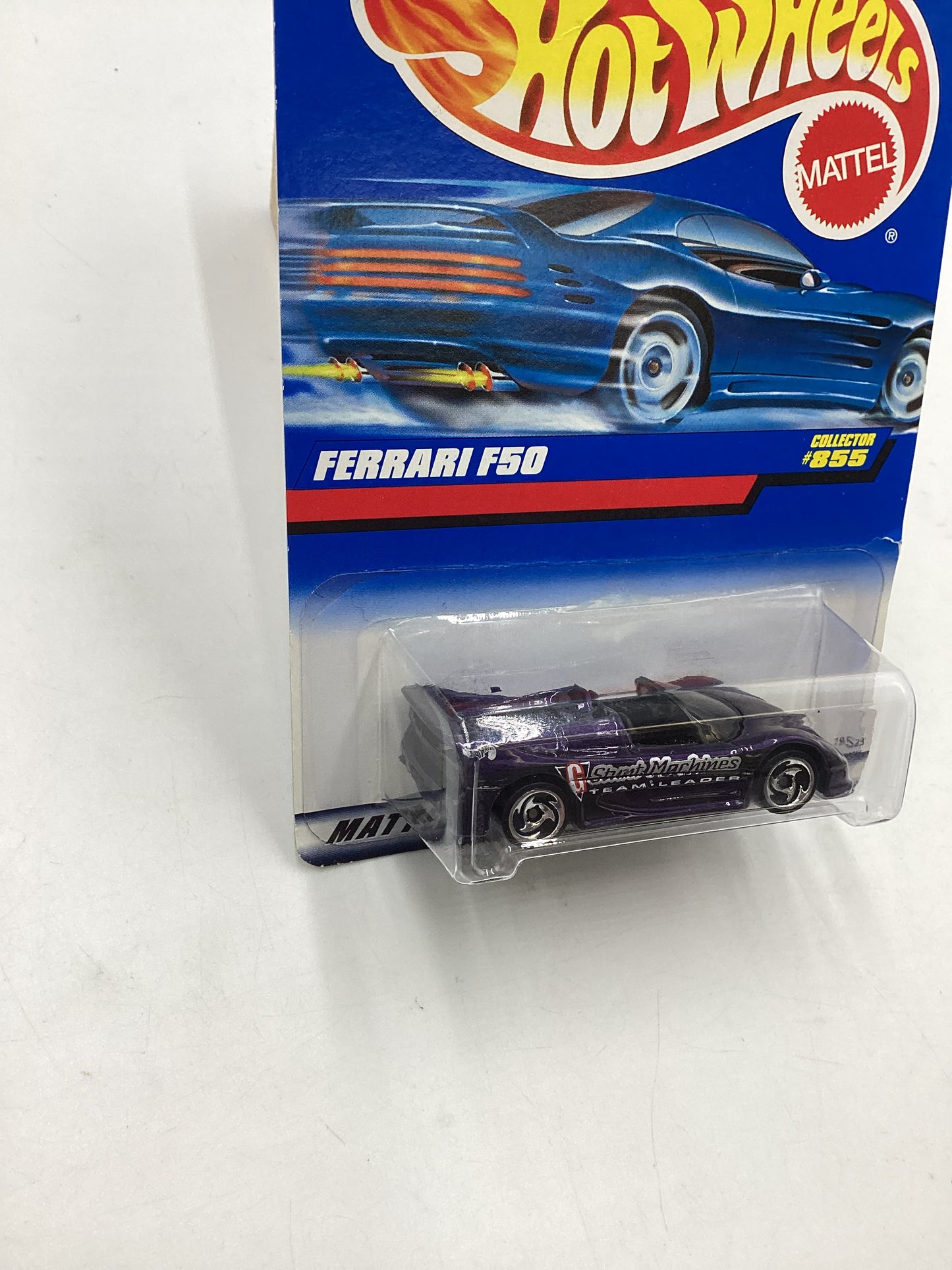 1998 Hot Wheels #855 Ferrari F50 Purple