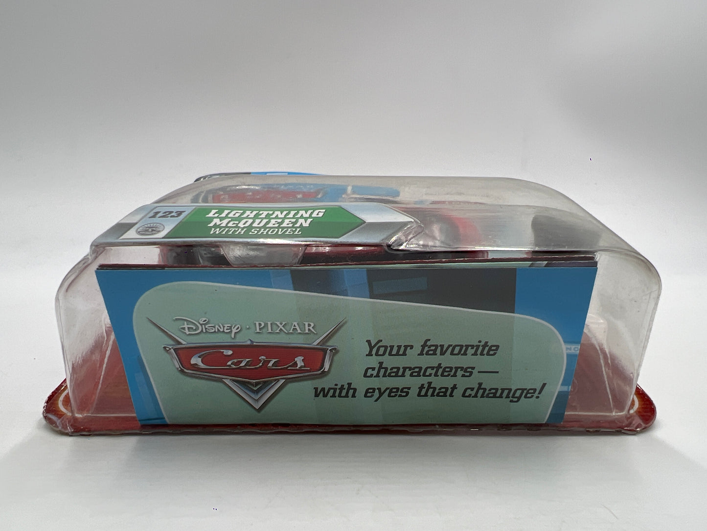 Disney Pixar Cars #123 Lightning McQueen With Shovel 137E