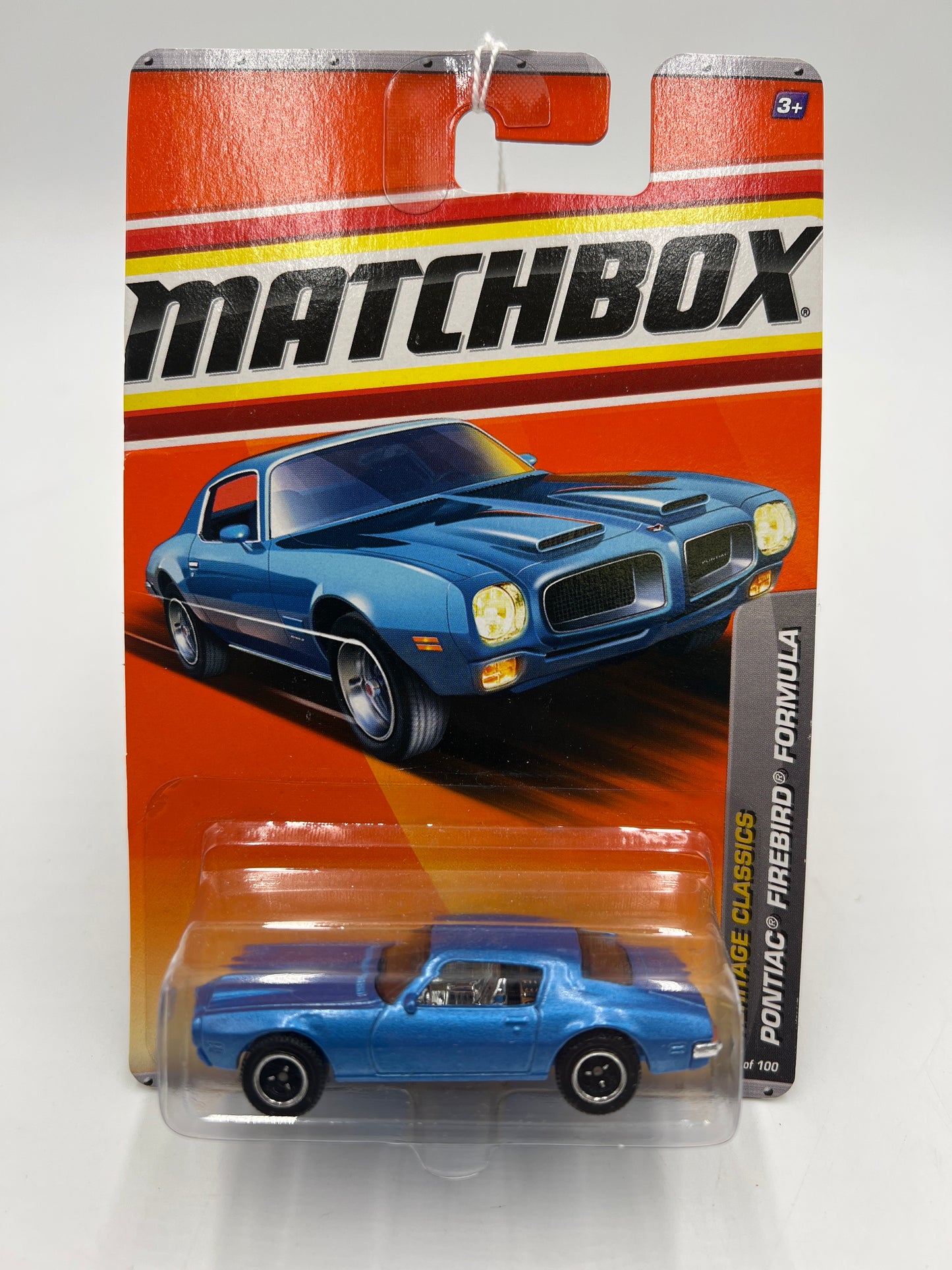 Matchbox #15 2011 Heritage Classics Pontiac Firebird Formula Blue 37G