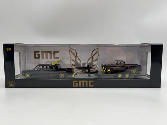 M2 Machines Auto Haulers R81 CHASE 1976 GMC Sierra 3500 Custom & 1976 Sierra Grande 15