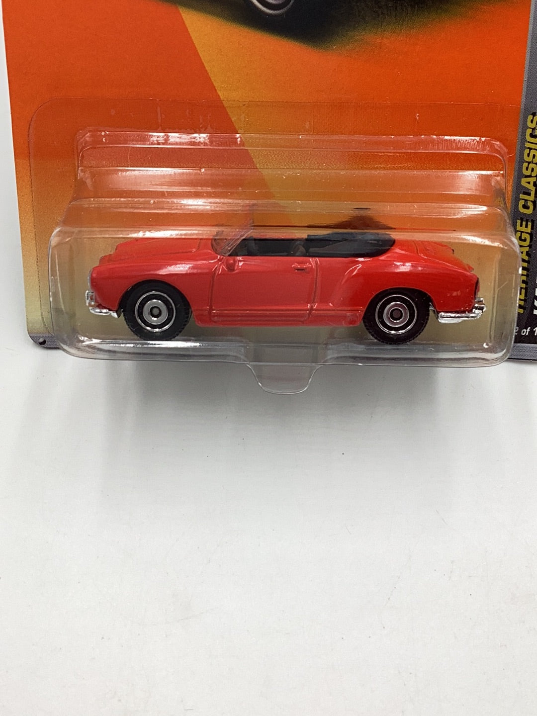 Matchbox 2011 #22 Karmann Ghia Convertible red 210B