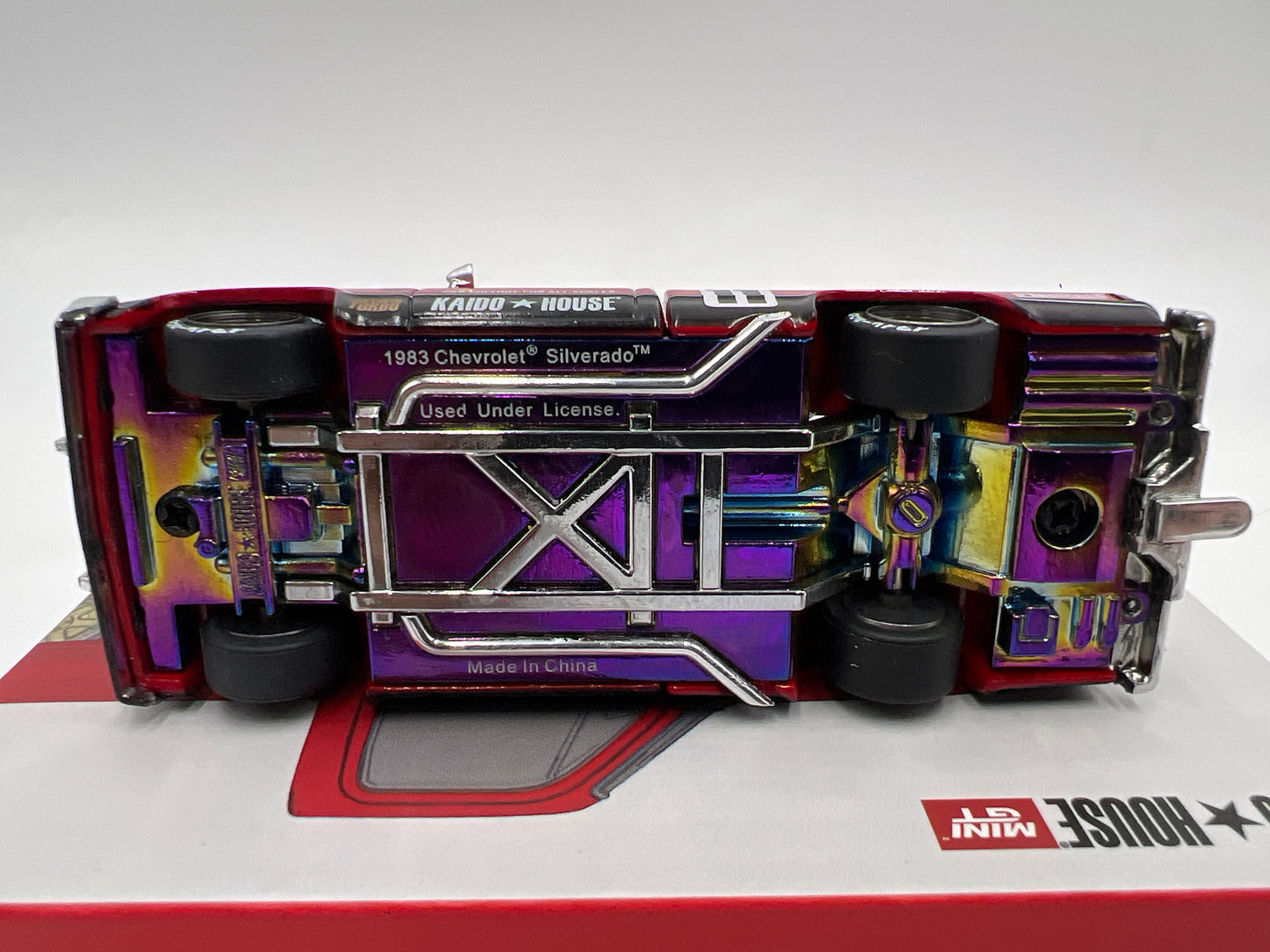 Mini GT x Kaido House #66 Chevrolet Silverado Kaido V1 Red