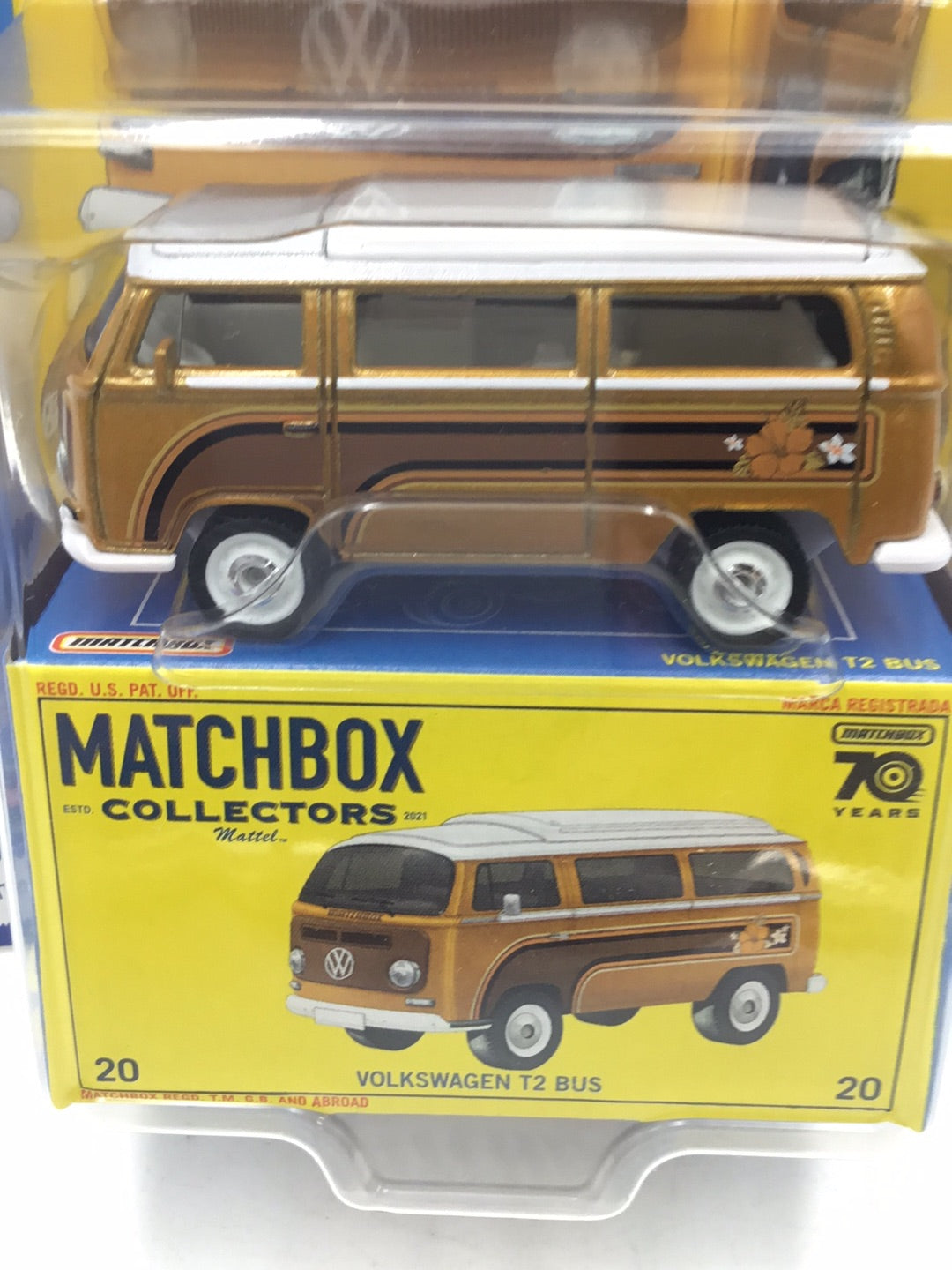2023 matchbox Collectors #20 Volkswagen T2 Bus 20/22 172H