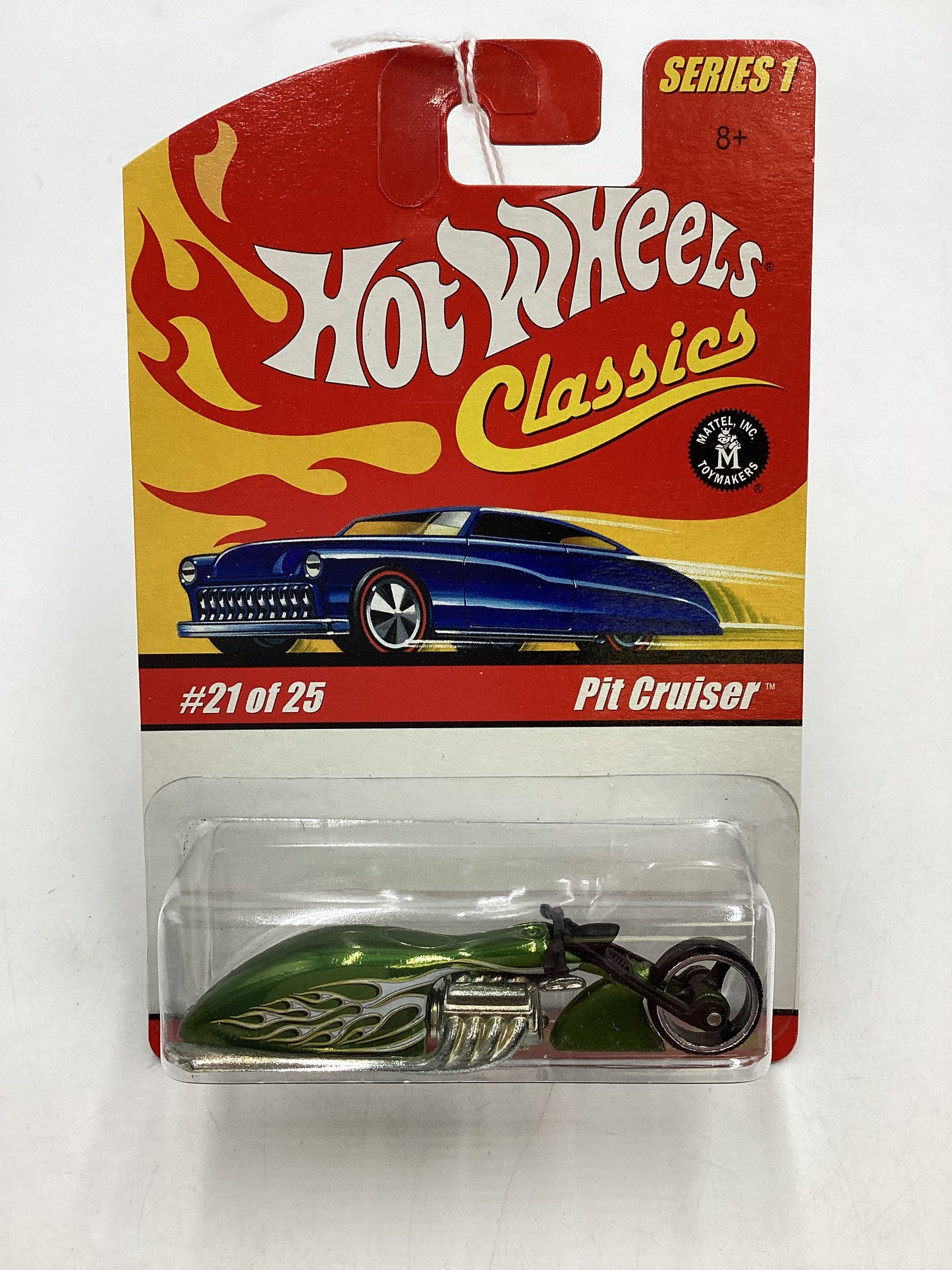 Hot wheels Classics Series 1 #21 Pit Cruiser Lt Green (SR)