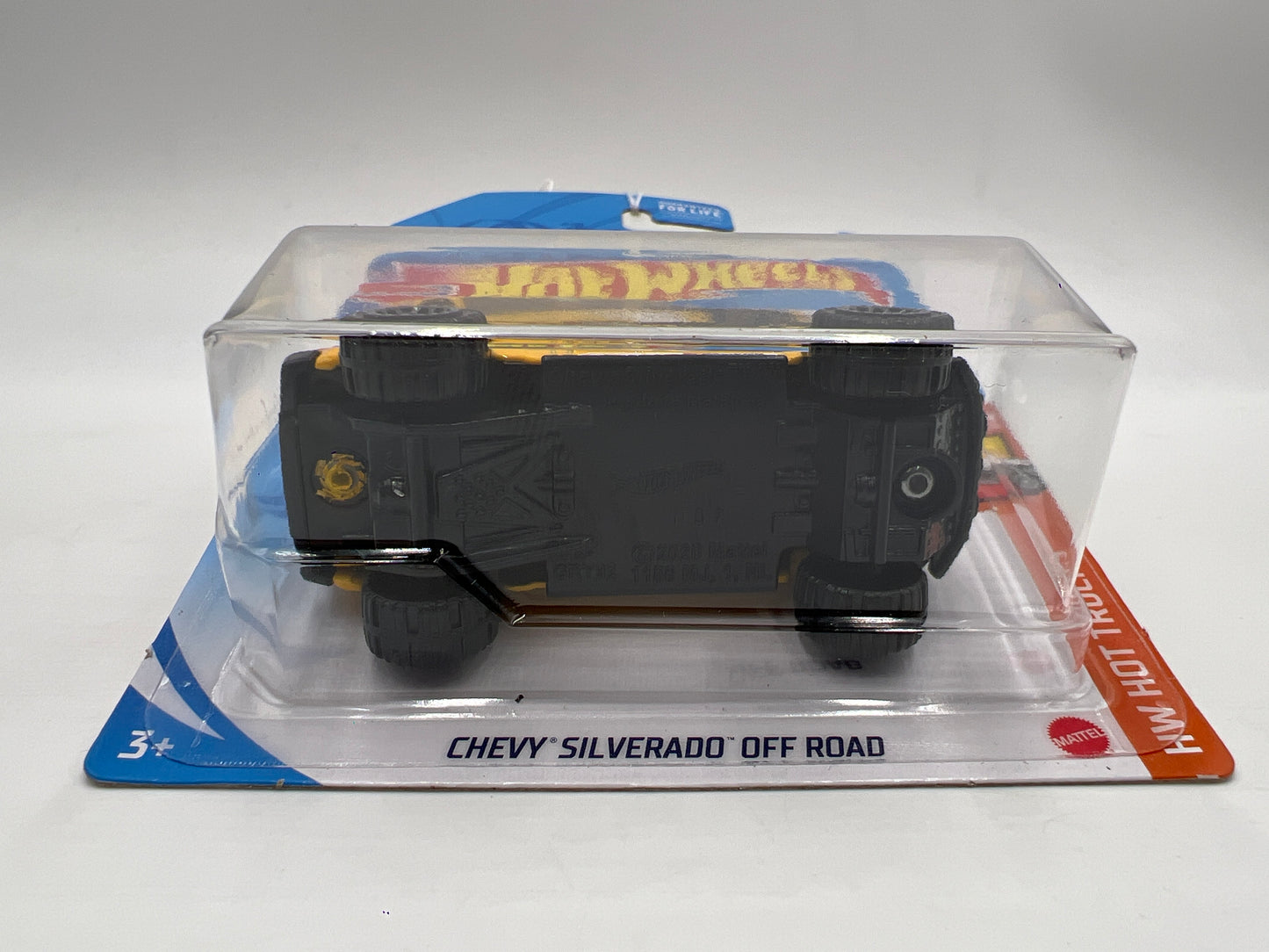 2021 Hot Wheels HW Hot Trucks #185 Chevy Silverado Off Road Yellow 14B