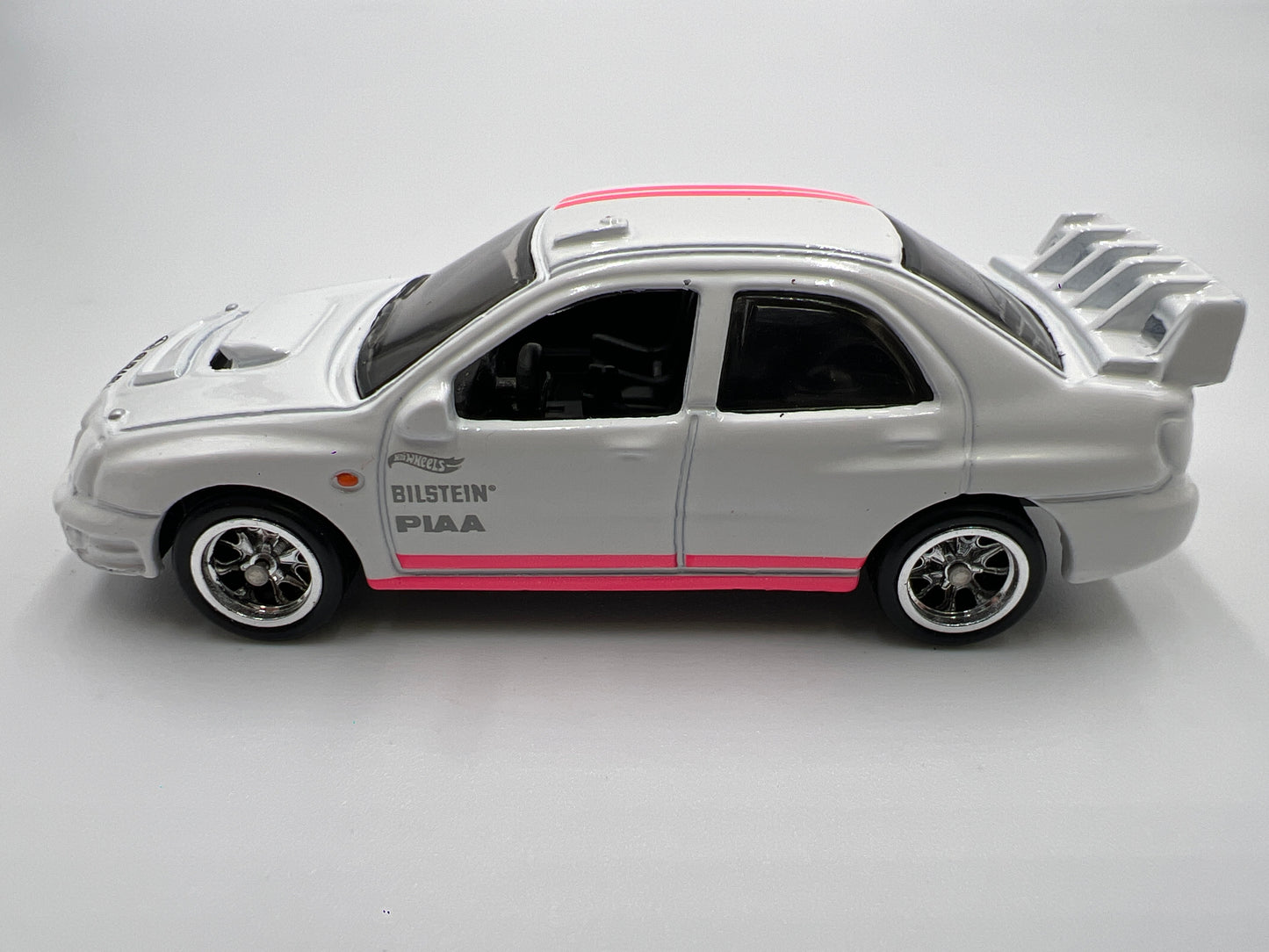 Hot Wheels Subaru Impreza White Loose CUSTOM