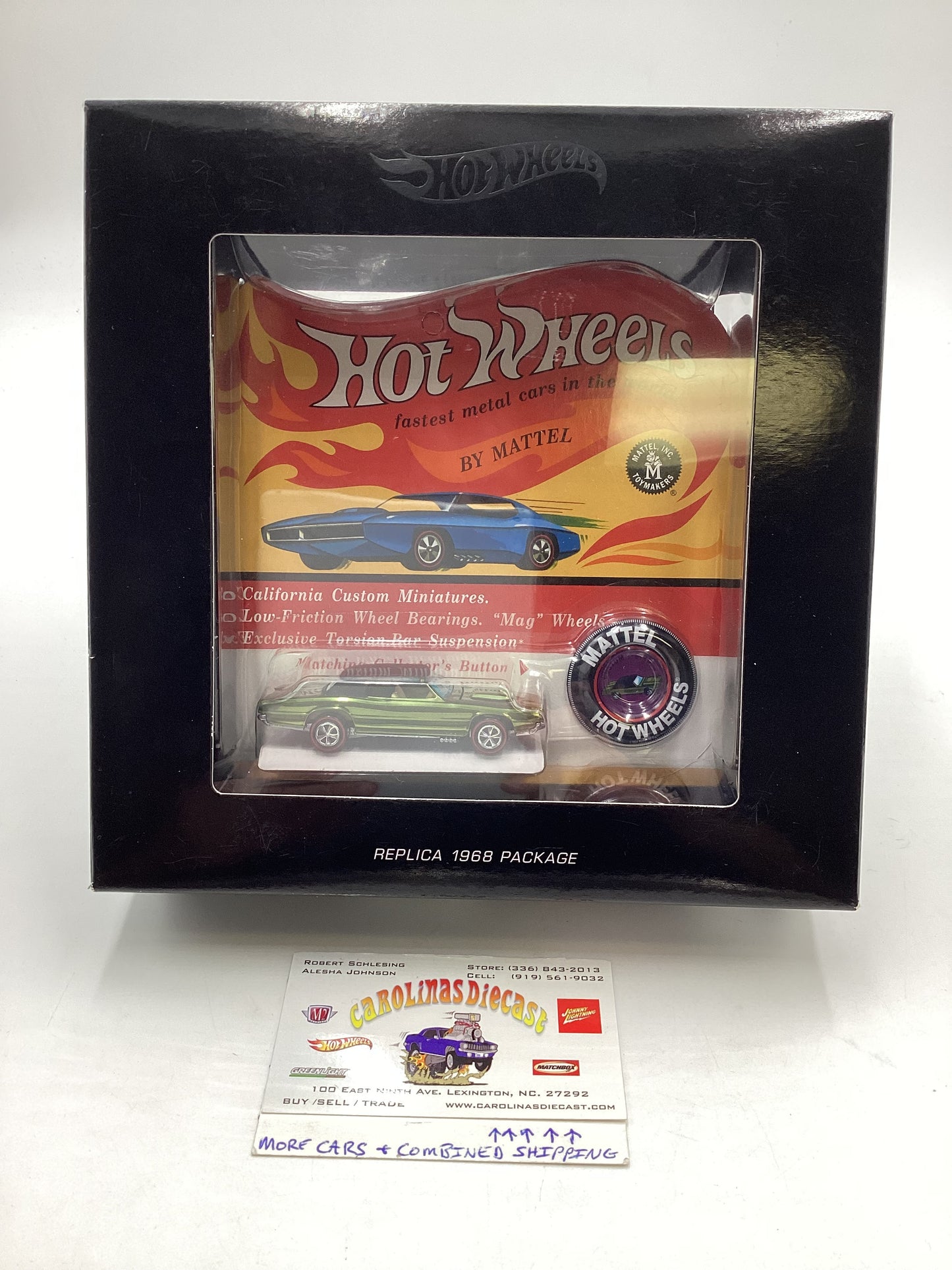 Hot wheels 2018 Replica Original 16 Custom T-Bird Green 2902/6000