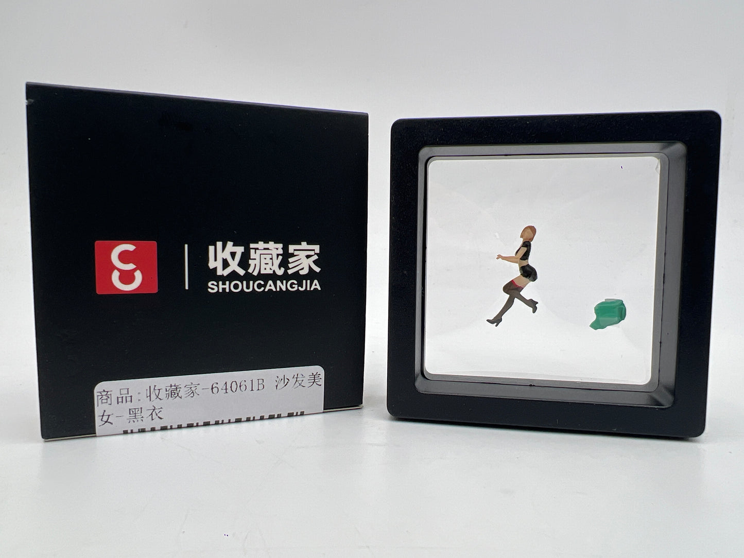 Shoucangjia Miniature Scene 1/64 Scale Diorama Figure 1