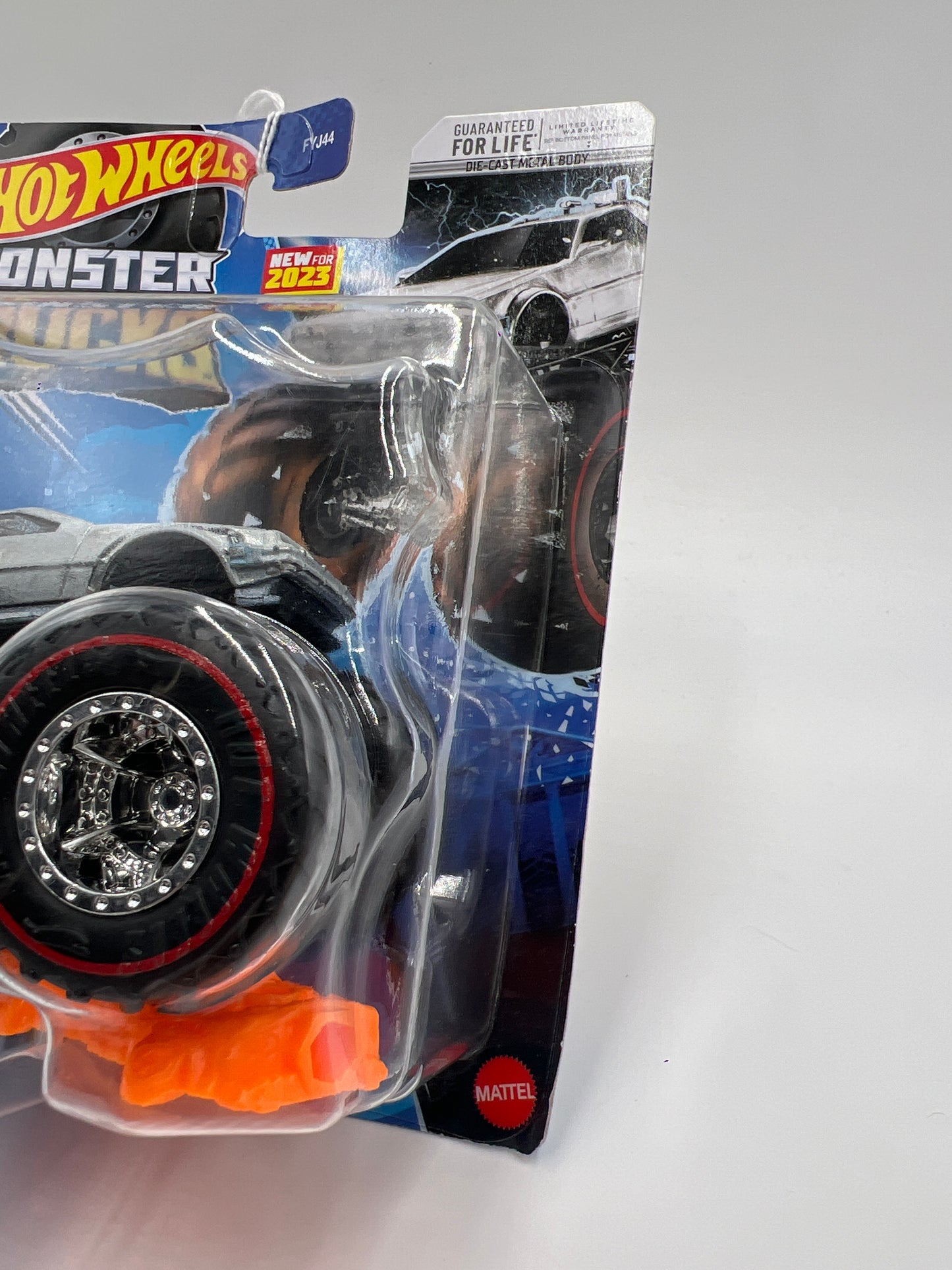 2023 Hot Wheels Monster Trucks Treasure Hunt Back To The Future Iced Time Machine