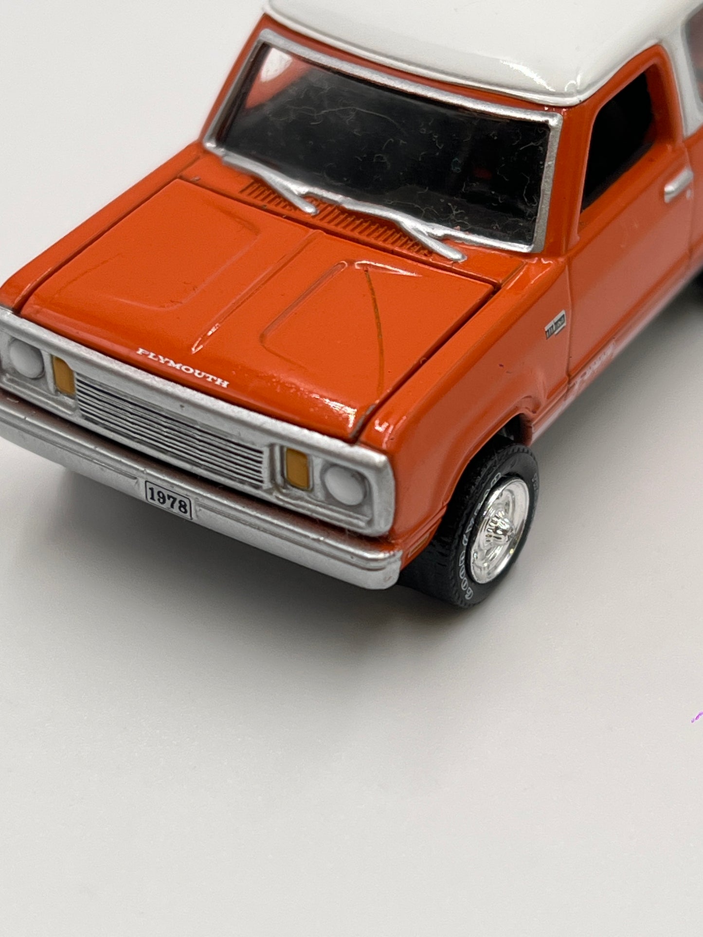 Greenlight Route 66 U.S.A Collector Pack Plymouth Trail Duster Orange Loose