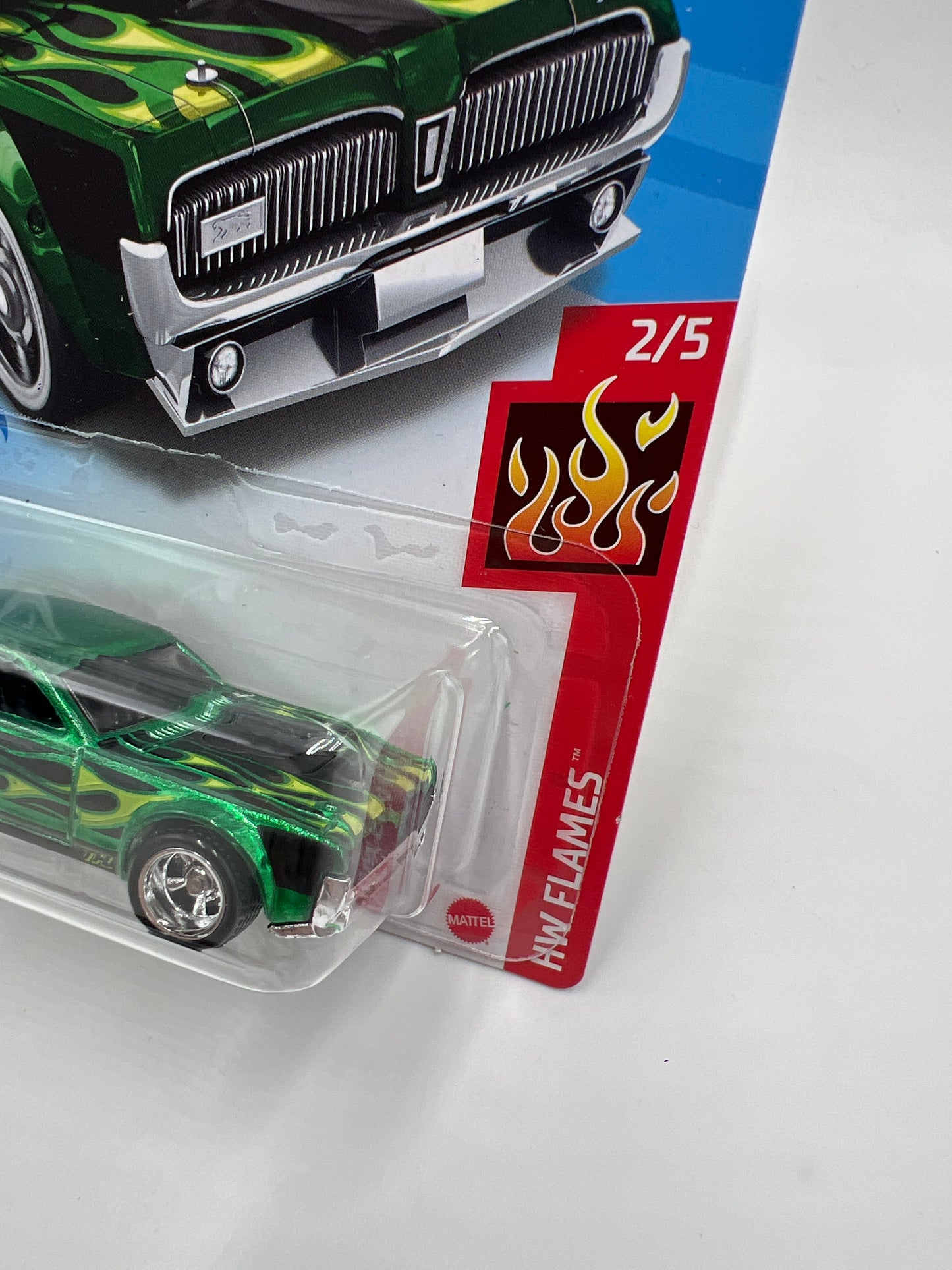 2021 Hot Wheels Super Treasure Hunt Factory Sealed #207 68 Mercury Cougar Green W/Protector
