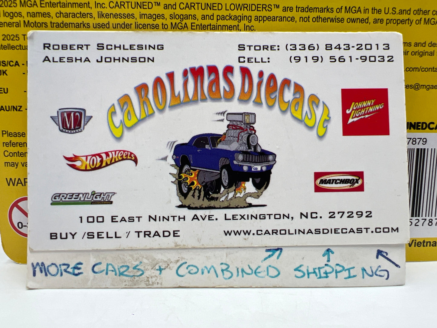 2025 MGA Car Tuned Series 6 #3 10 Toyota Tundra White 179i