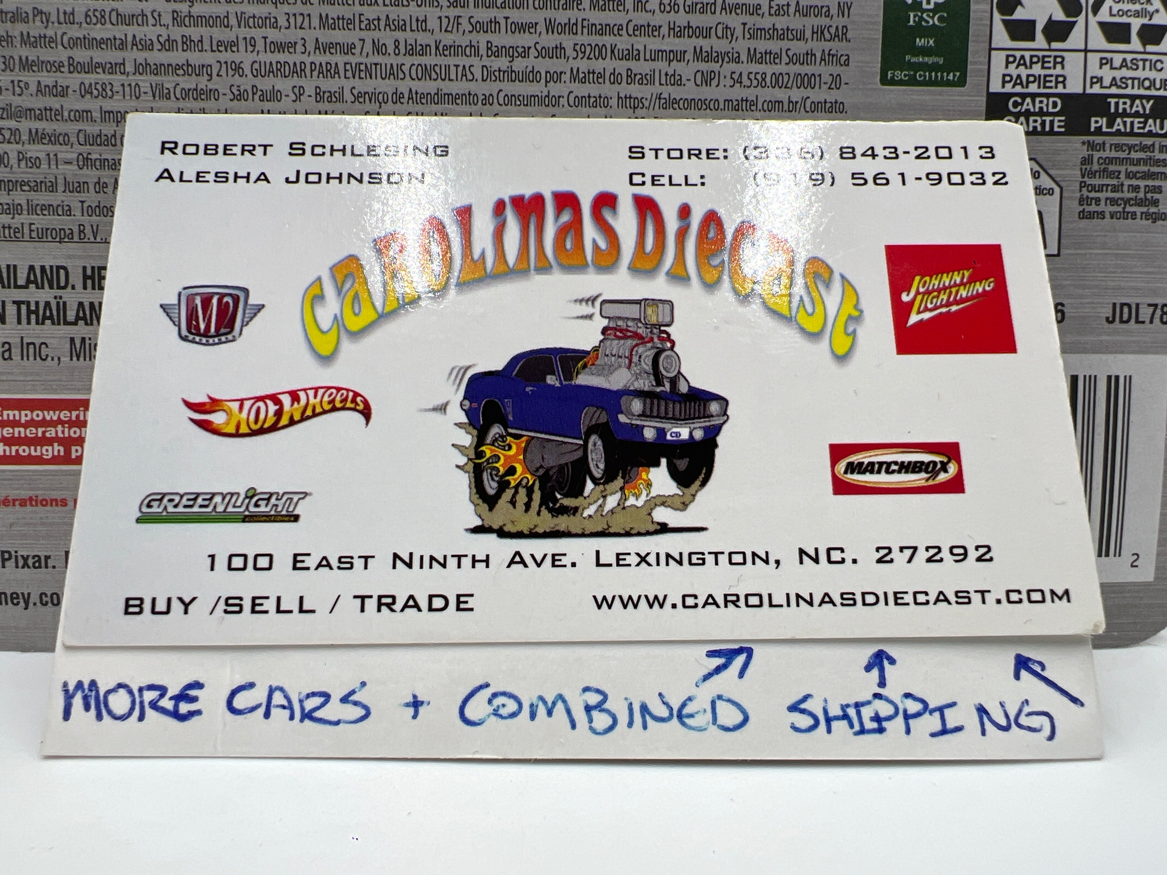 2025 Disney Pixar Cars 2 Acer Green 138B – carolinasdiecast