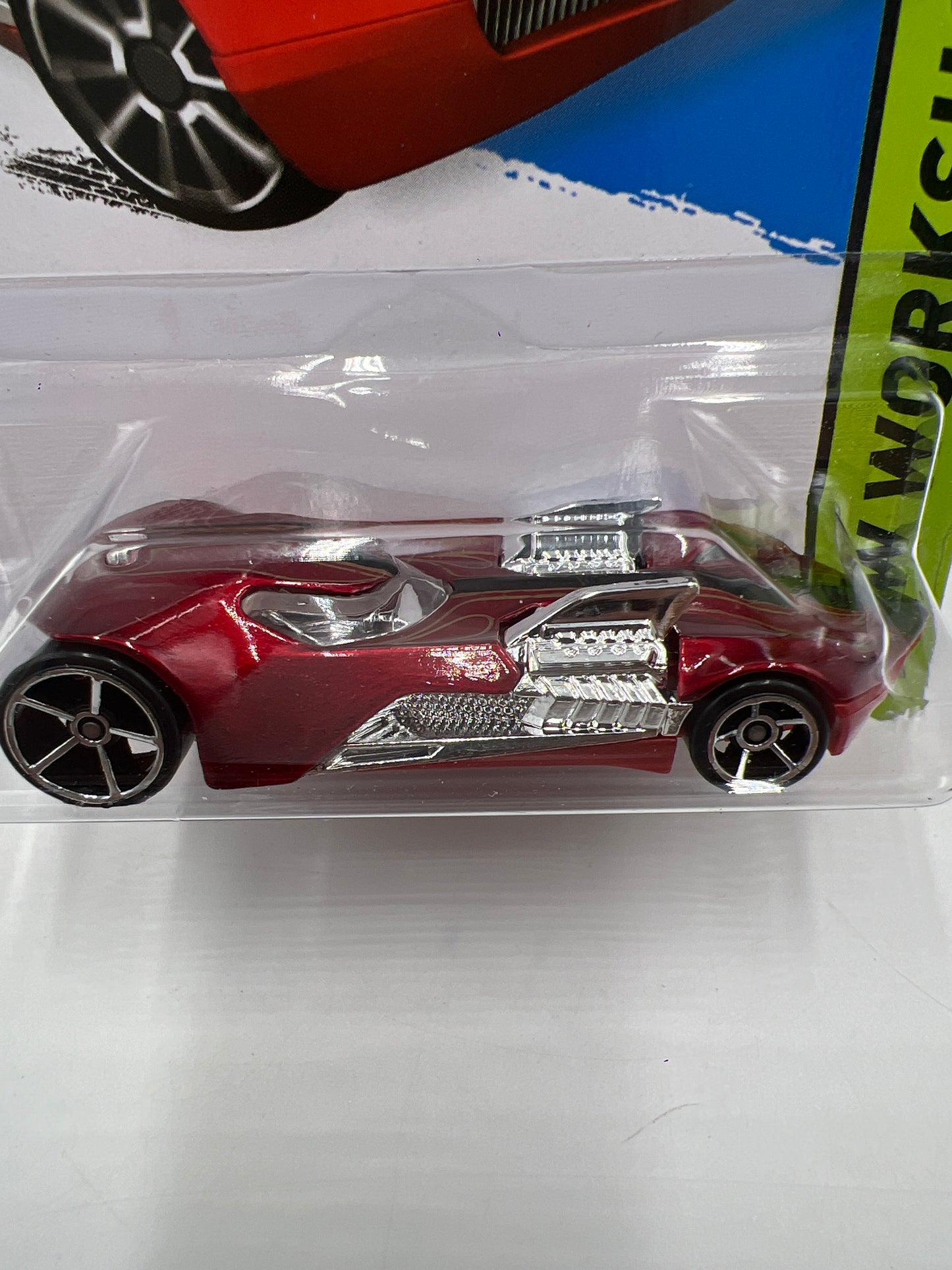 2014 Hot Wheels Workshop #226 Twin Mill III Red 59A