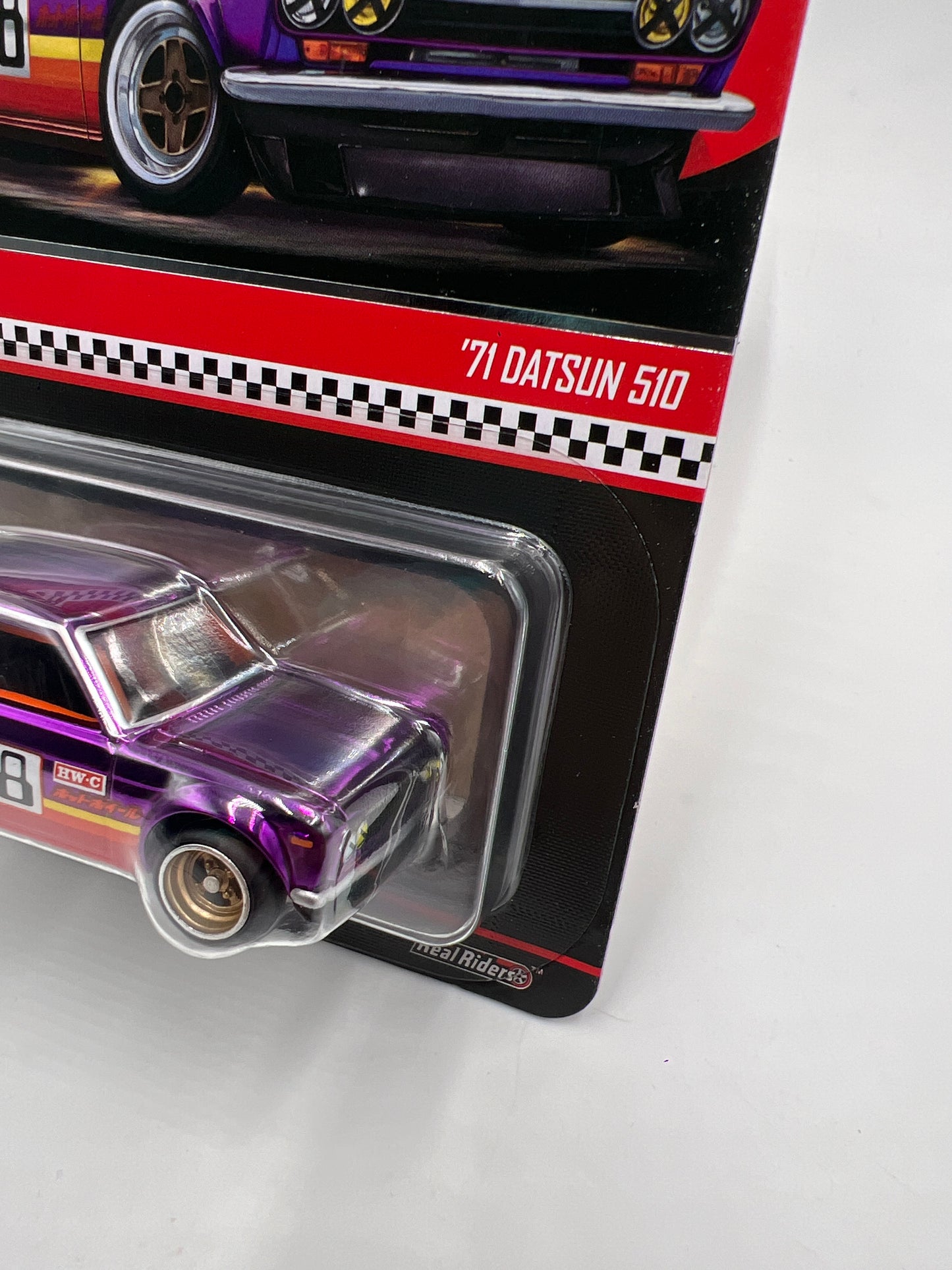 2026 Hot Wheels RLC Exclusive 71 Datsun 510 Purple W/Protector