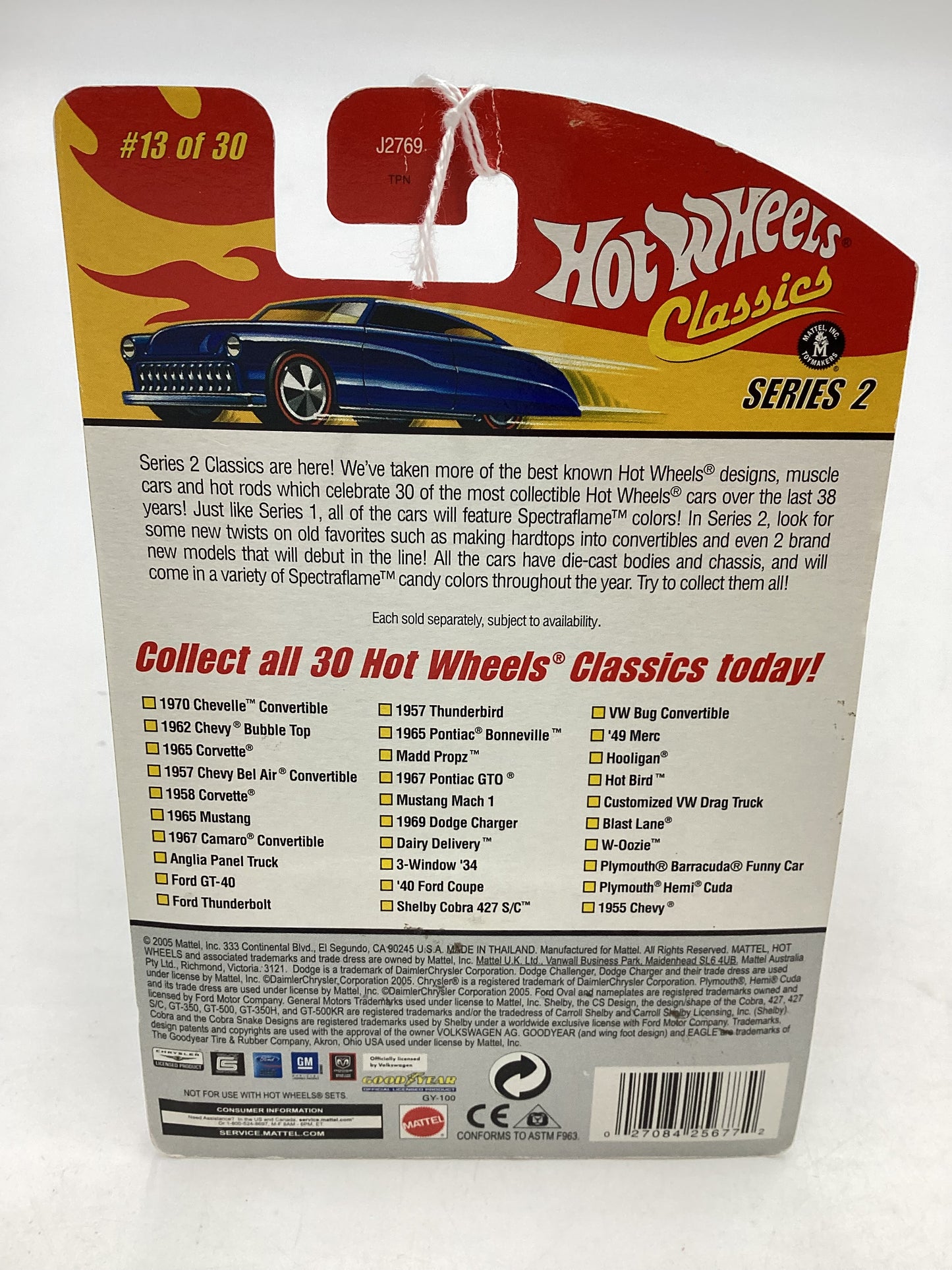 Hot wheels Classics series 2 13/30 Mad Propz