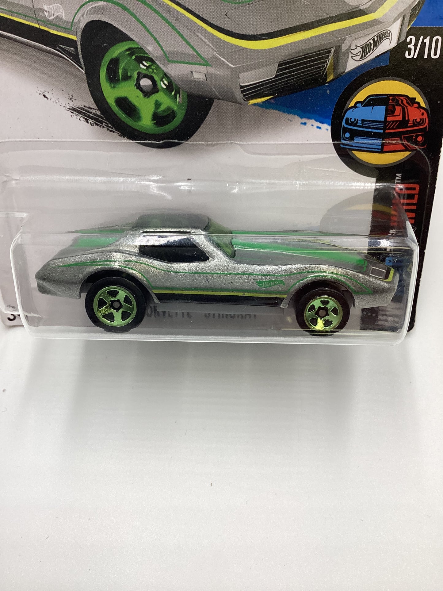 2016 Hot Wheels Corvette Stingray Walmart Exclusive Zamac #58