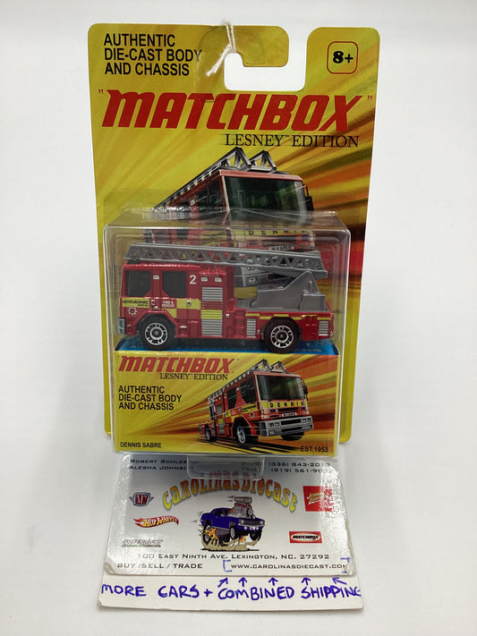 2011 Matchbox Lesley Edition Hathfordshire Dennis Sabre 173A